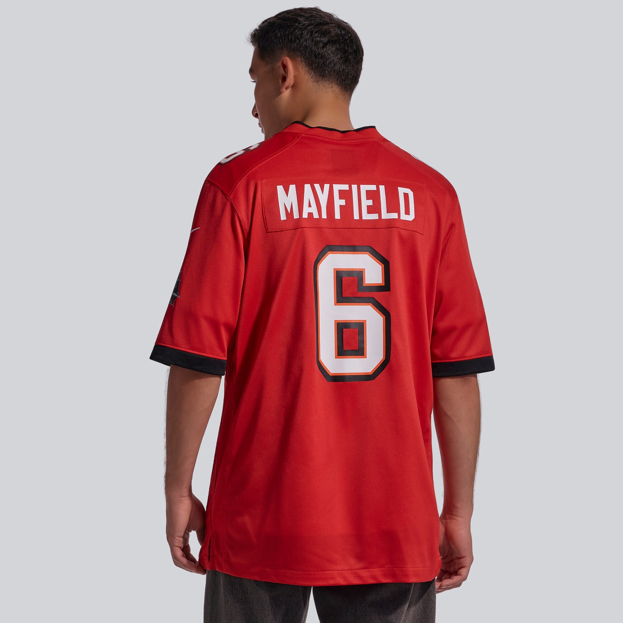 Baker Mayfield Tampa Bay Buccaneers Game Jersey Red NFL Football Fan Wear