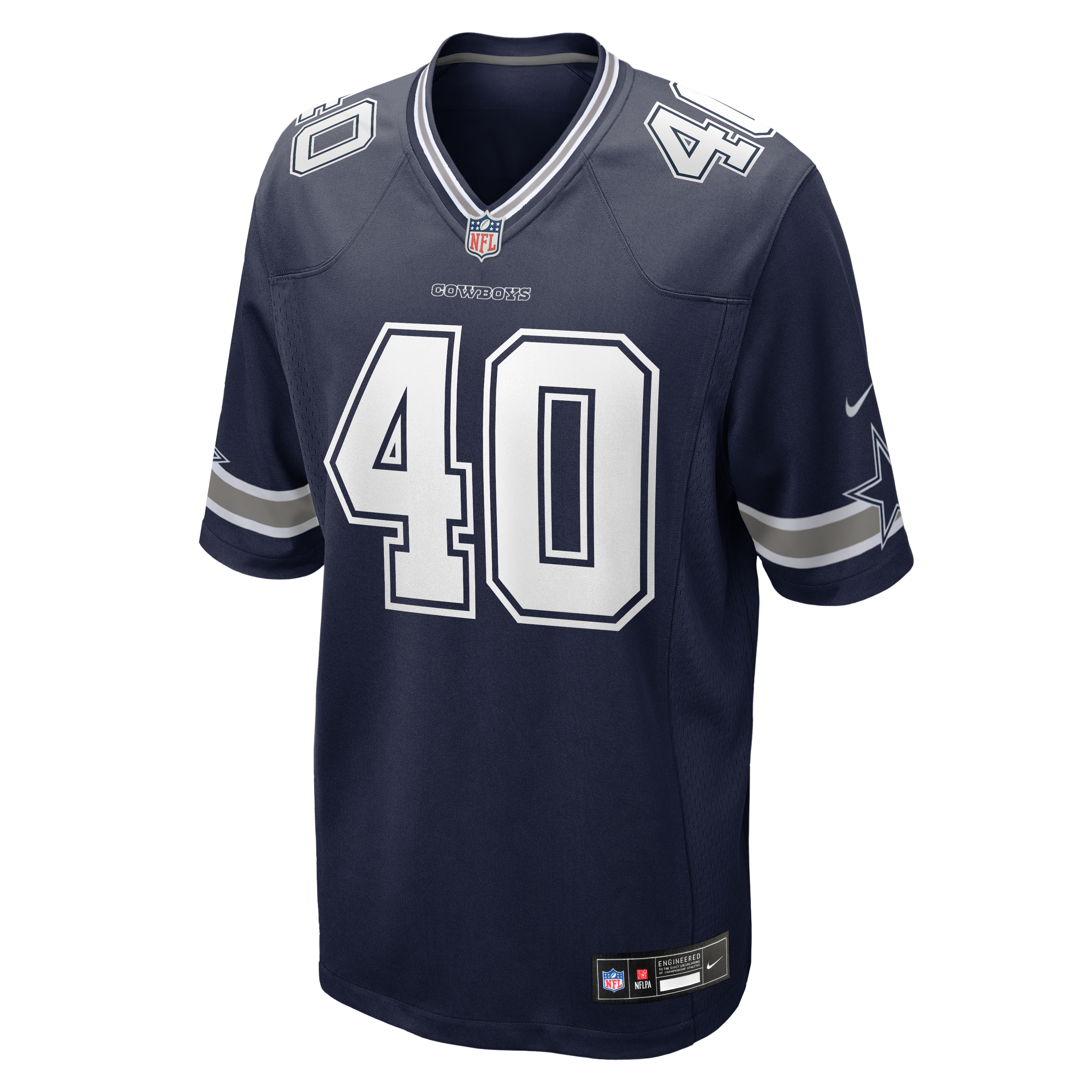 Von Miller Dallas Cowboys Game Jersey Navy NFL Football Fan Wear Von Miller