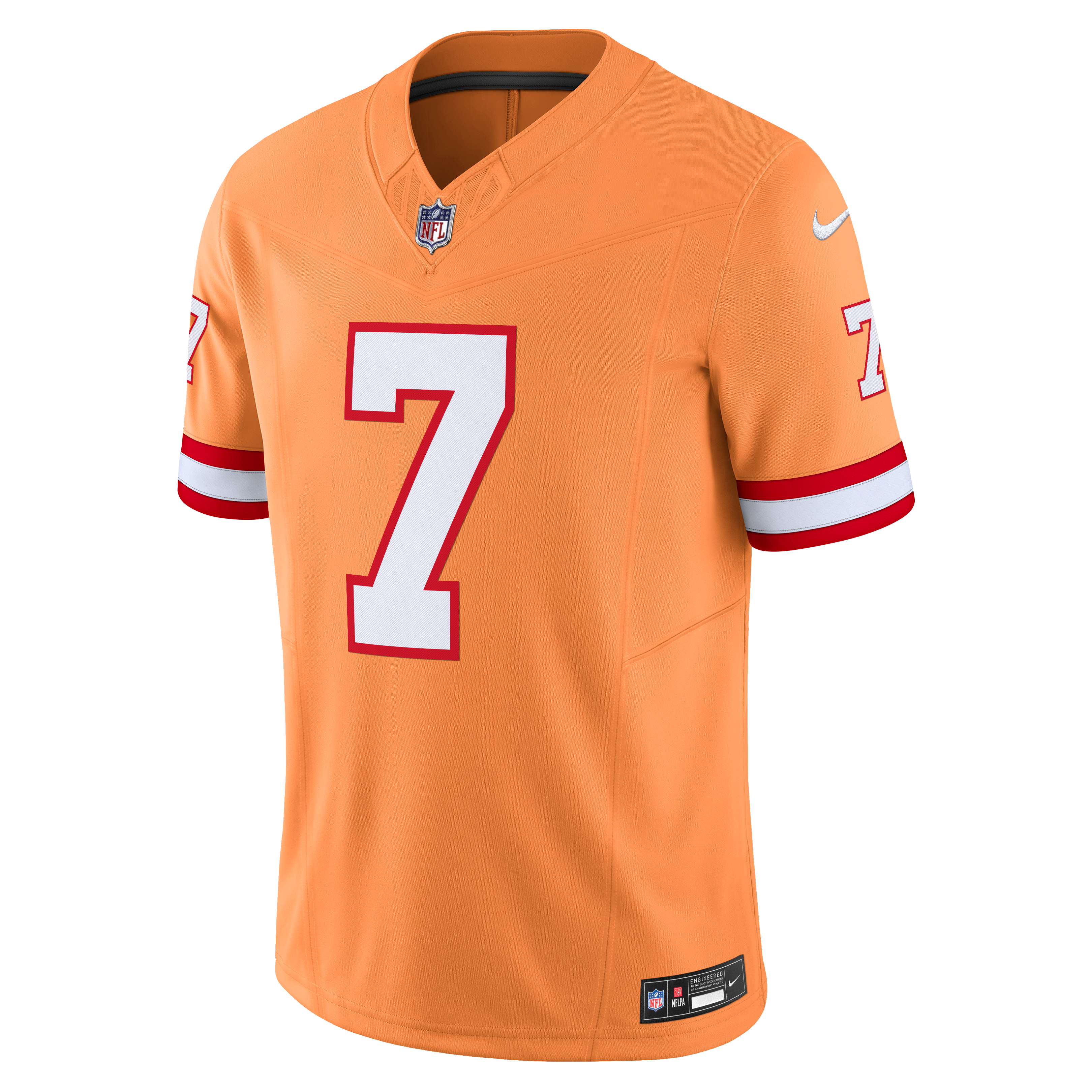 Bucky Irving Tampa Bay Buccaneers Alternate Jersey Orange NFL Football Fan Wear