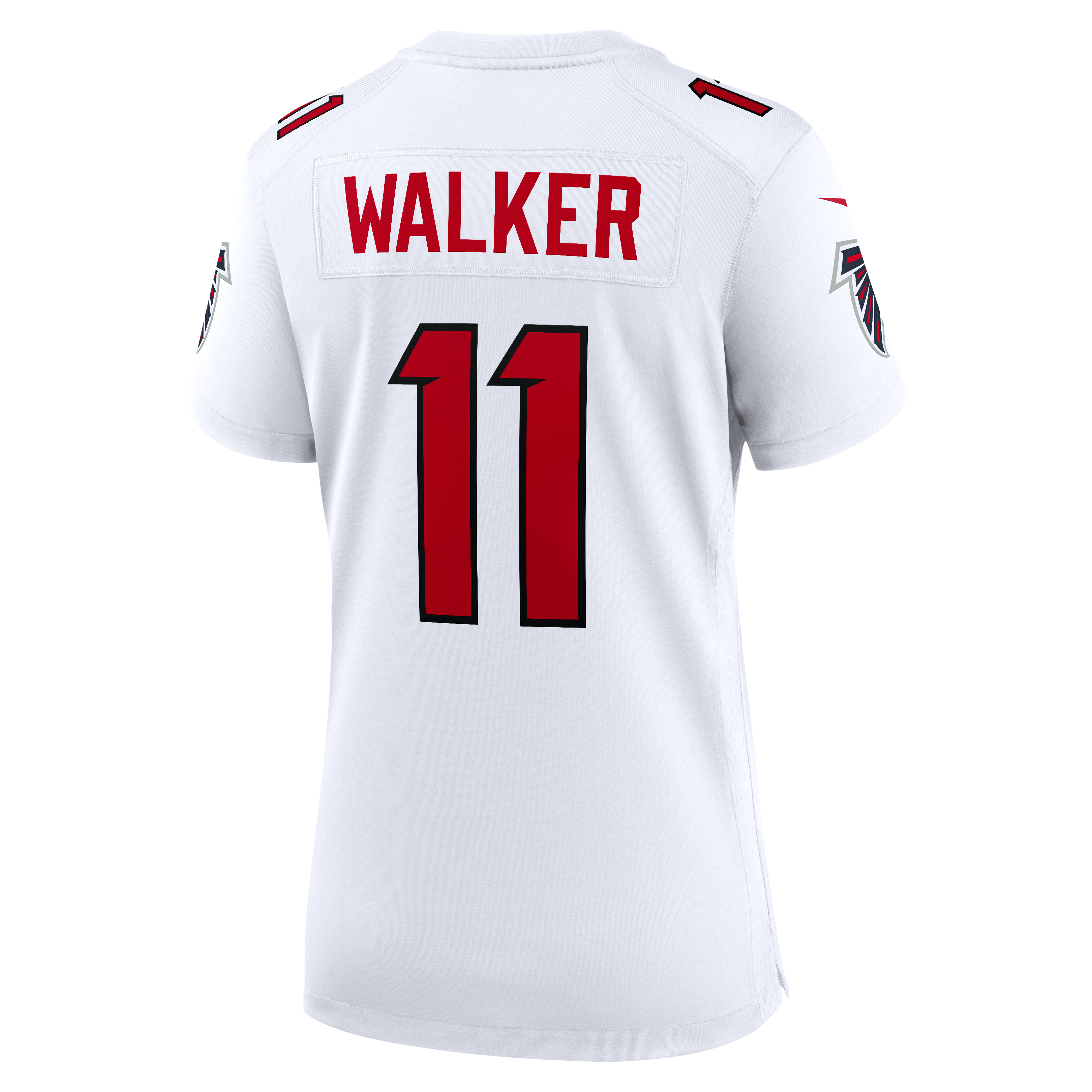 Jalon Walker Atlanta Falcons Game Jersey White NFL Football Fan Wear