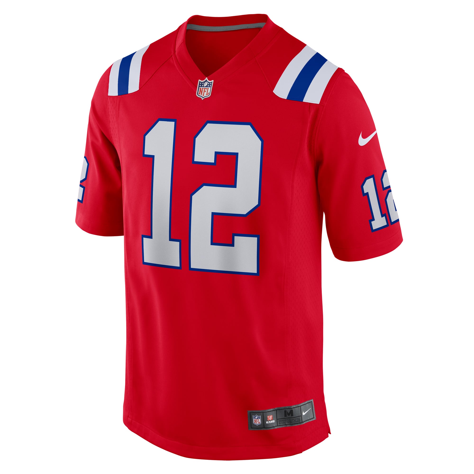 Tom Brady Retired New England Patriots Game Jersey Red NFL Football Fan Wear