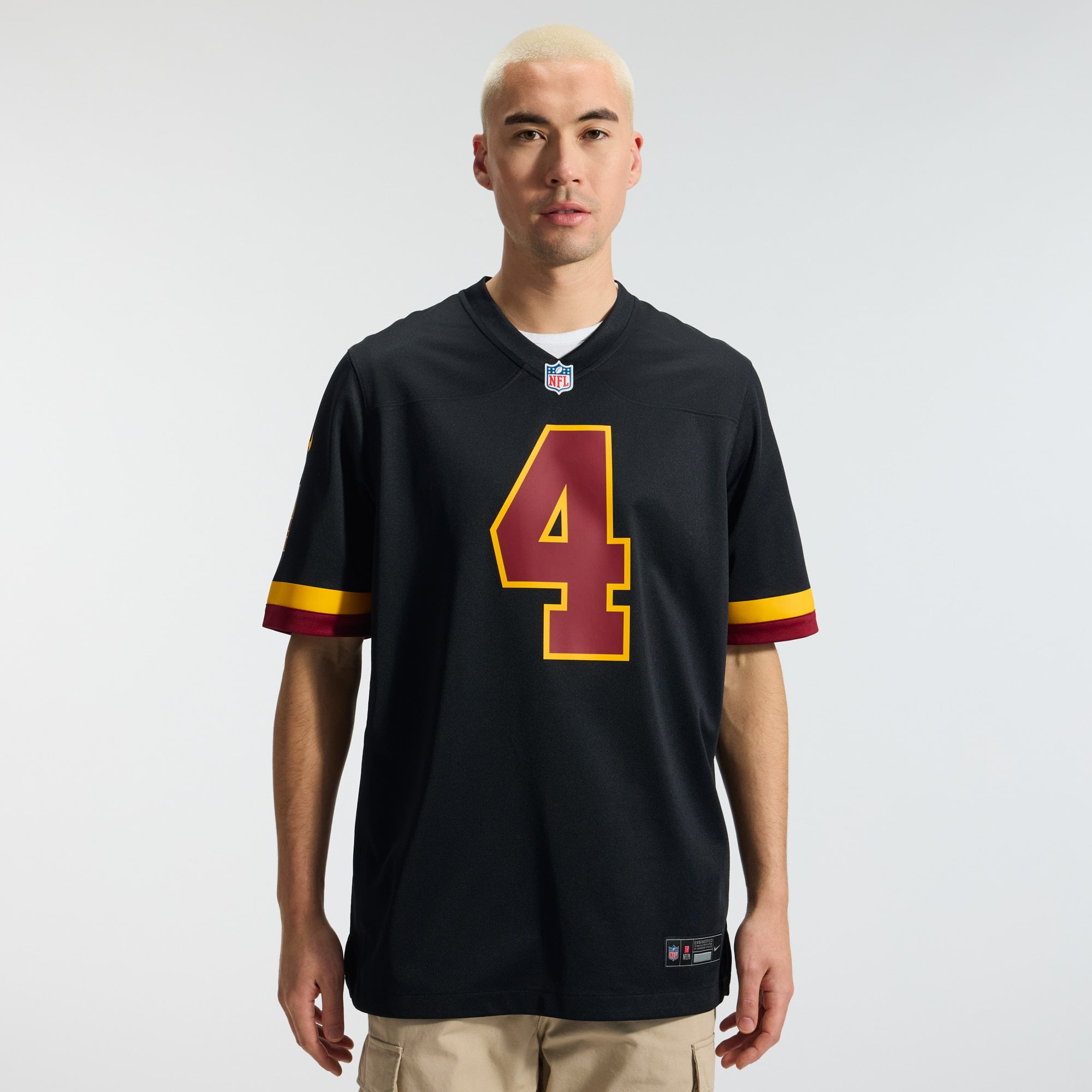 Frankie Luvu Washington Commanders Alternate Jersey Black NFL Football Fan Wear