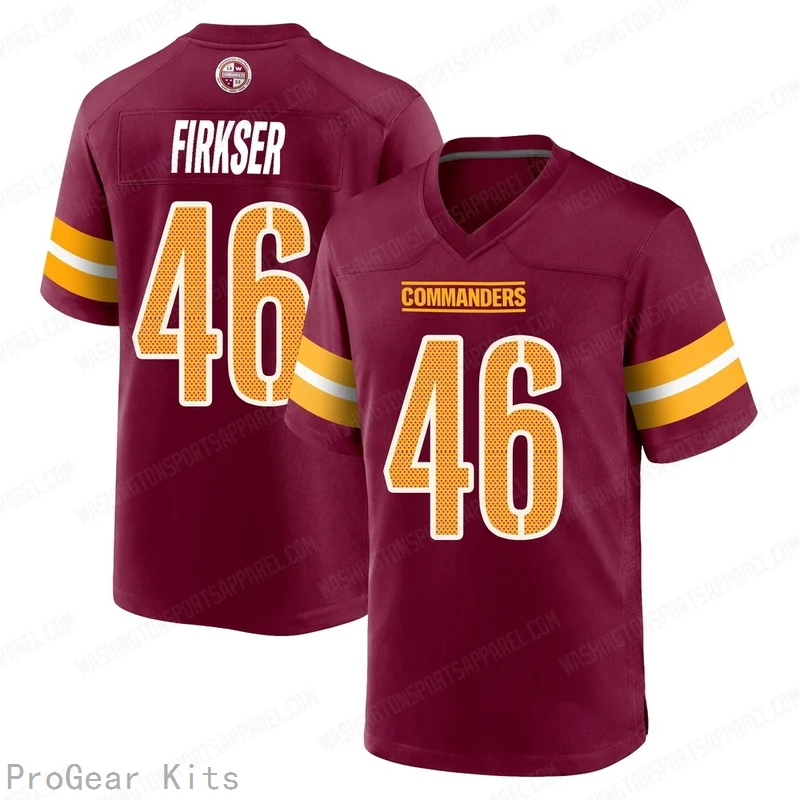 Anthony Firkser Washington Commanders Legend Jersey No.46 Burgundy NFL Football Fan Wear Anthony Firkser