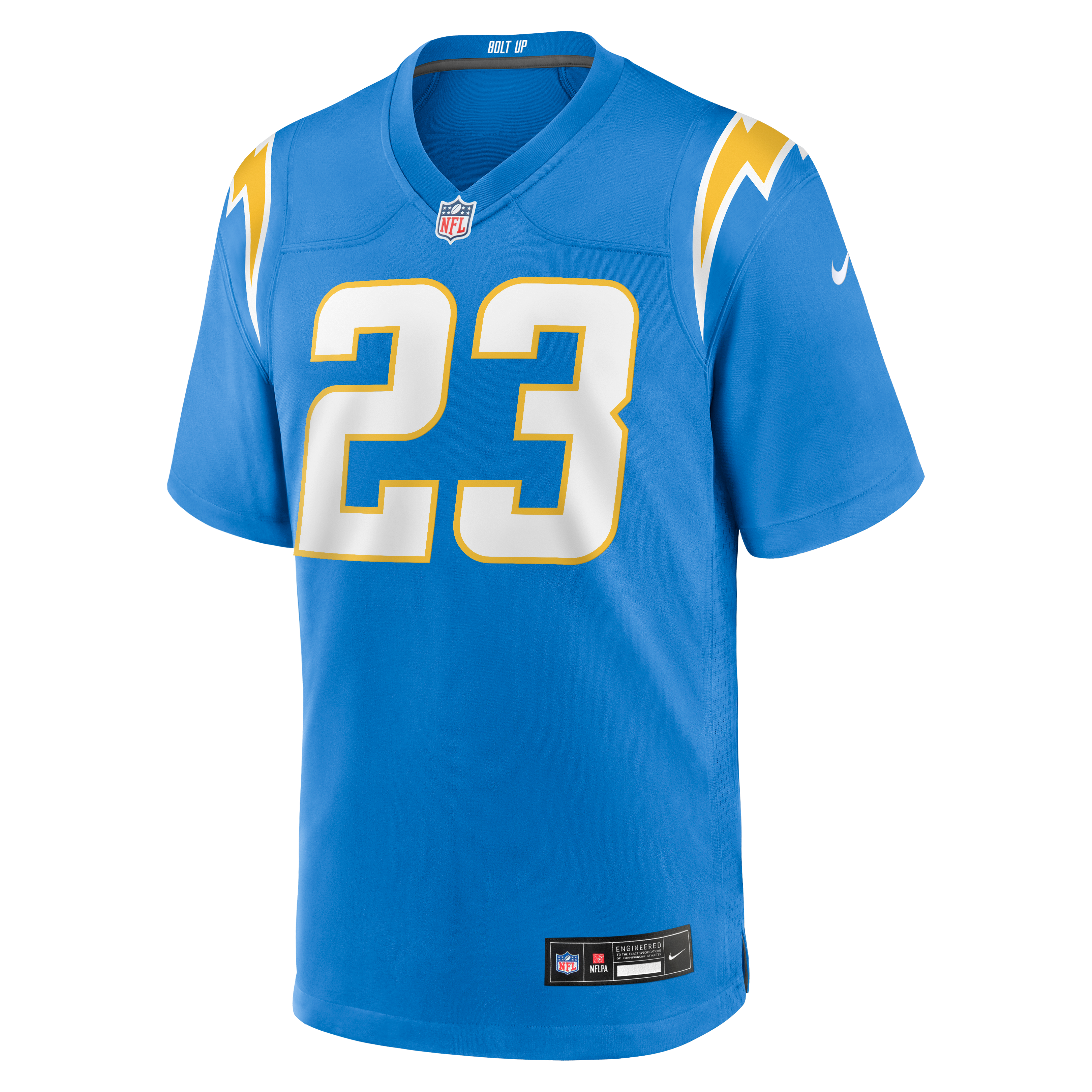 Tony Jefferson Los Angeles Chargers Game Jersey Powder Blue NFL Football Fan Wear Tony Jefferson