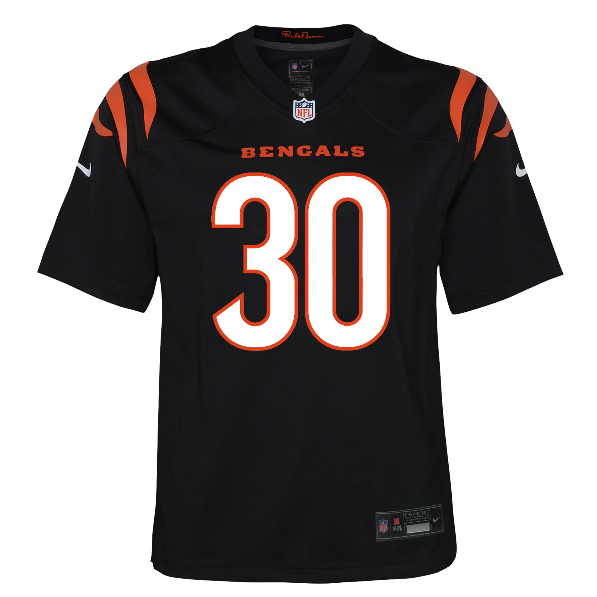 Chase Brown Cincinnati Bengals Jersey Brown NFL Football Fan Wear Chase Brown