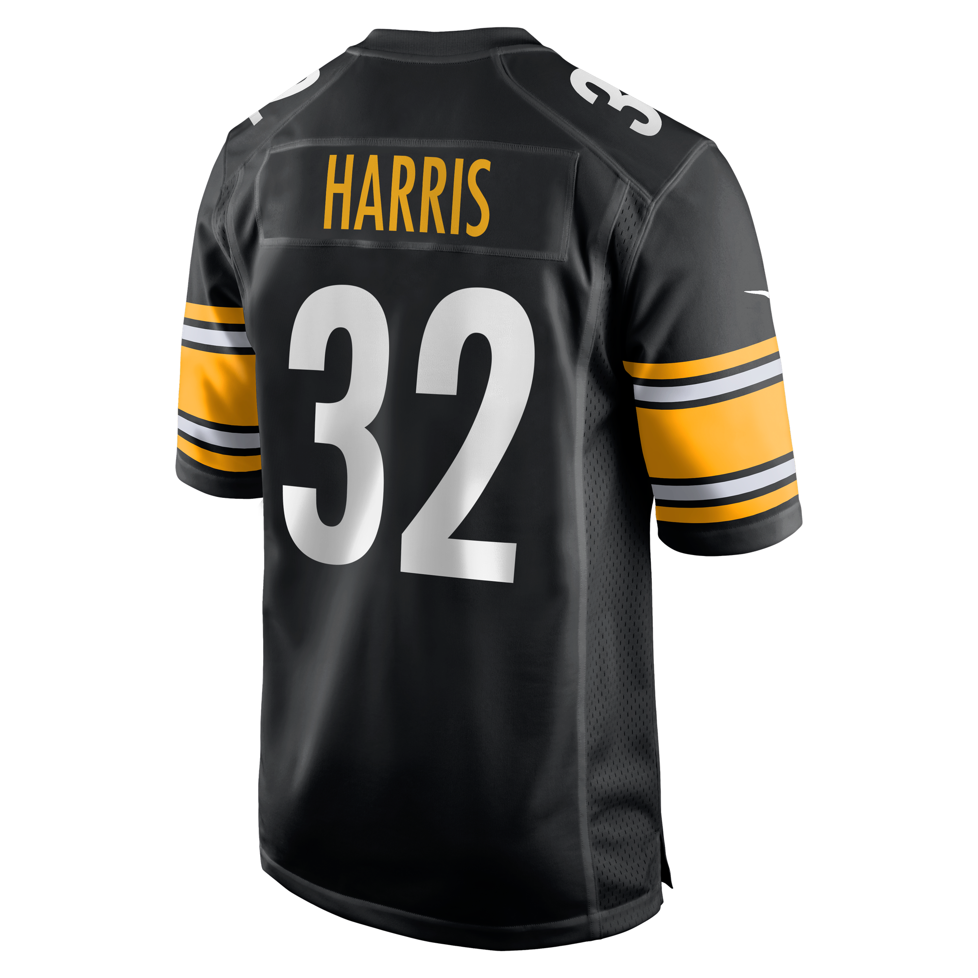 Retired Franco Harris Pittsburgh Steelers Player Jersey Black NFL Football Fan Wear