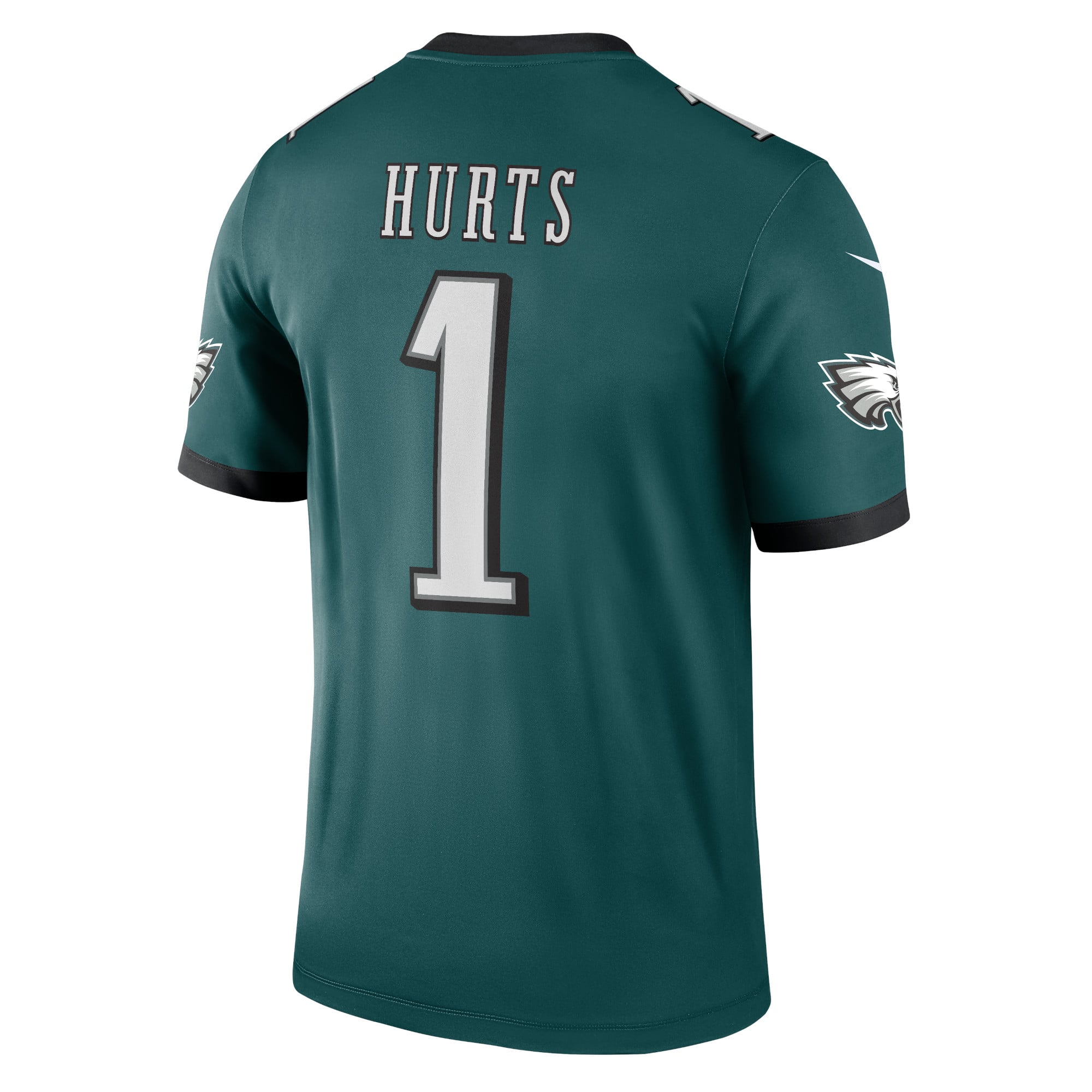 Jalen Hurts Performance Philadelphia Eagles Player Jersey Green NFL Football Fan Wear