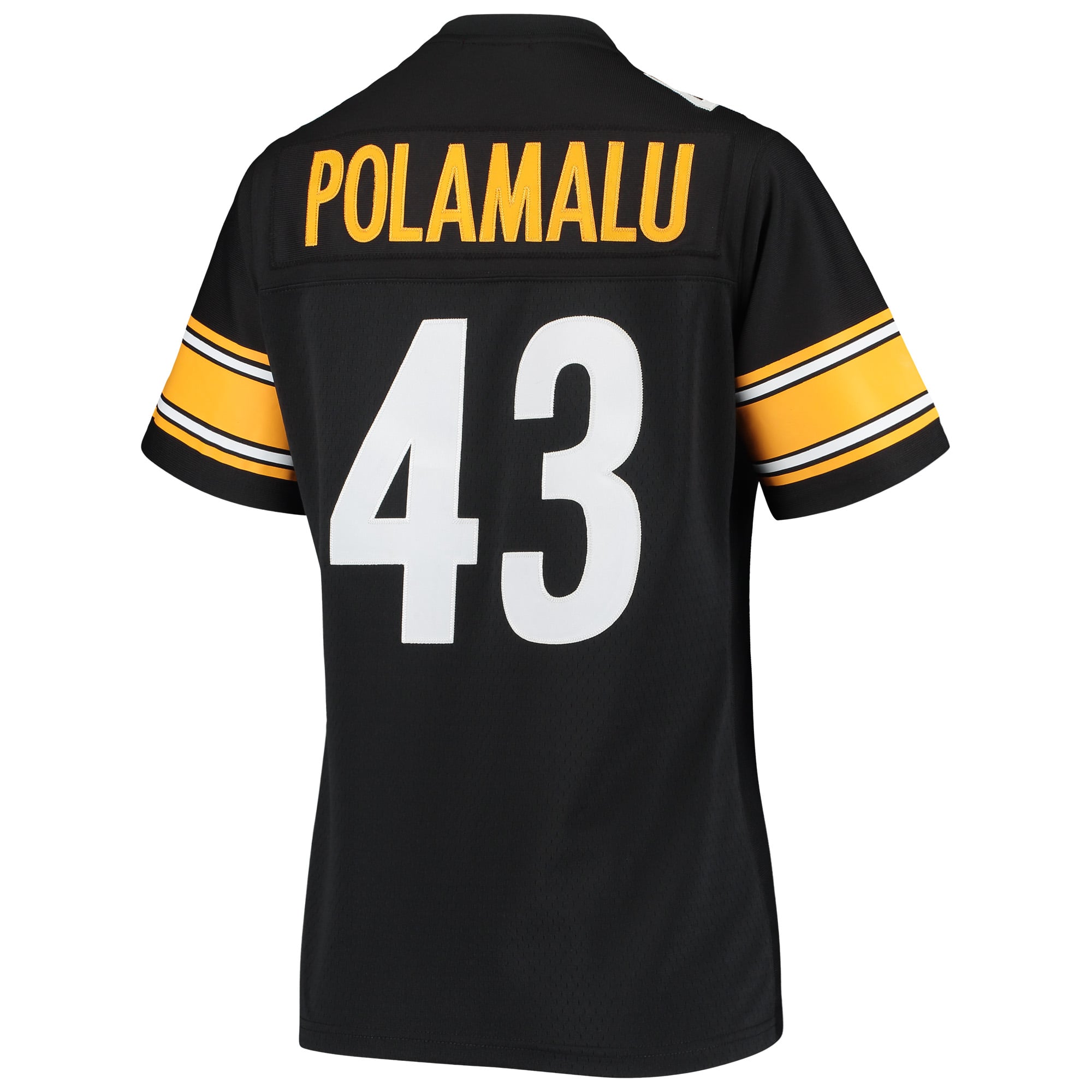 Big Tall Retired Pittsburgh Steelers Player Jersey Black NFL Football Fan Wear Big Tall Retired