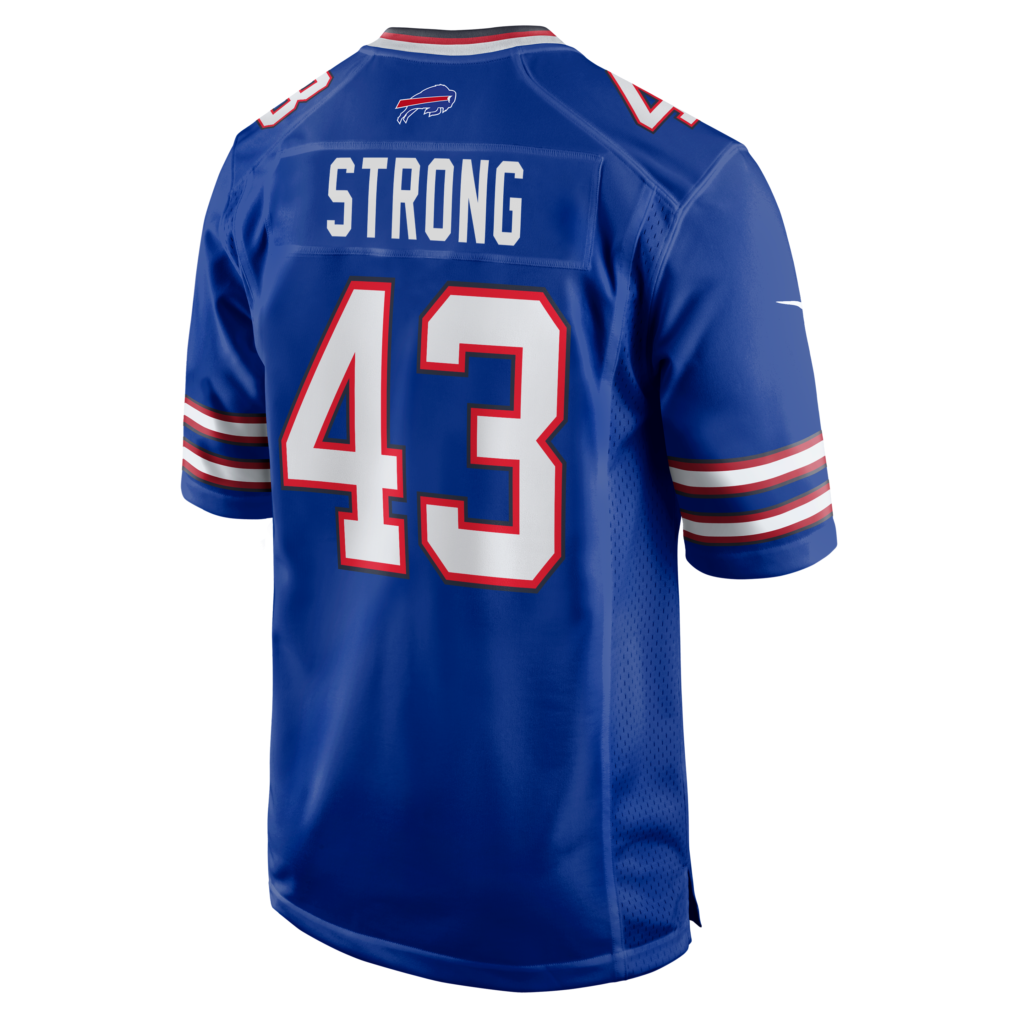 Dorian Strong Buffalo Bills Game Jersey Royal NFL Football Fan Wear