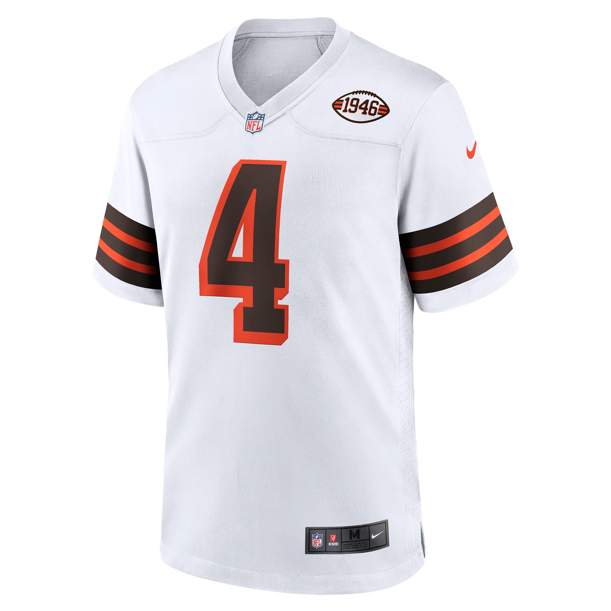 Deshaun Watson Cleveland Browns Limited Jersey White NFL Football Fan Wear