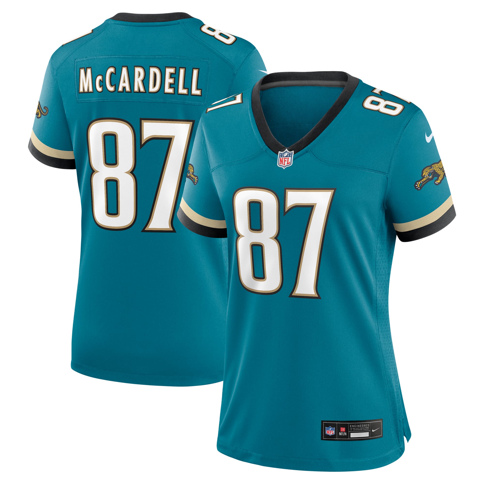 Keenan McCardell Jacksonville Jaguars Replica Jersey Teal NFL Football Fan Wear Keenan McCardell
