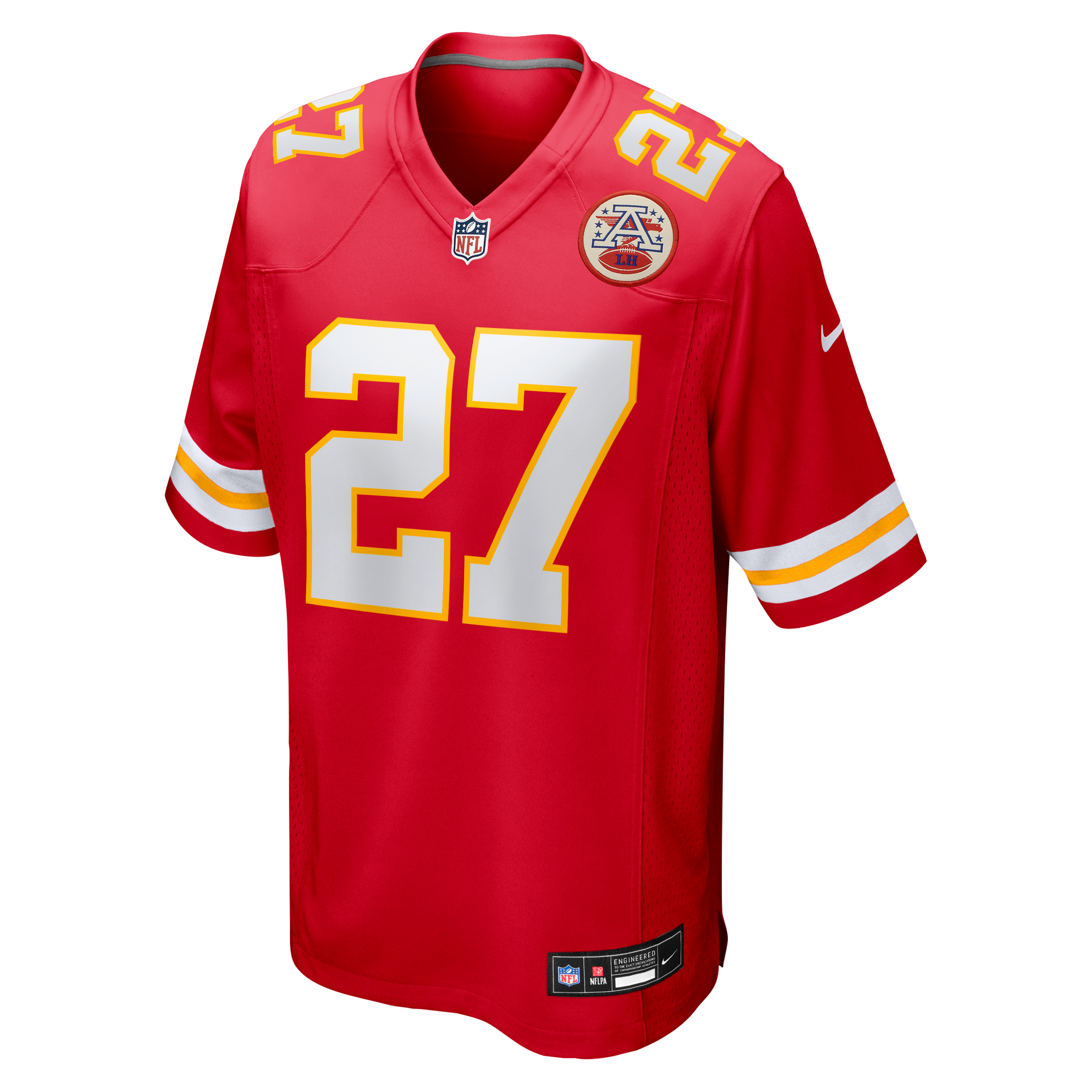 Chamarri Conner Kansas City Chiefs Game Jersey Red NFL Football Fan Wear Chamarri Conner