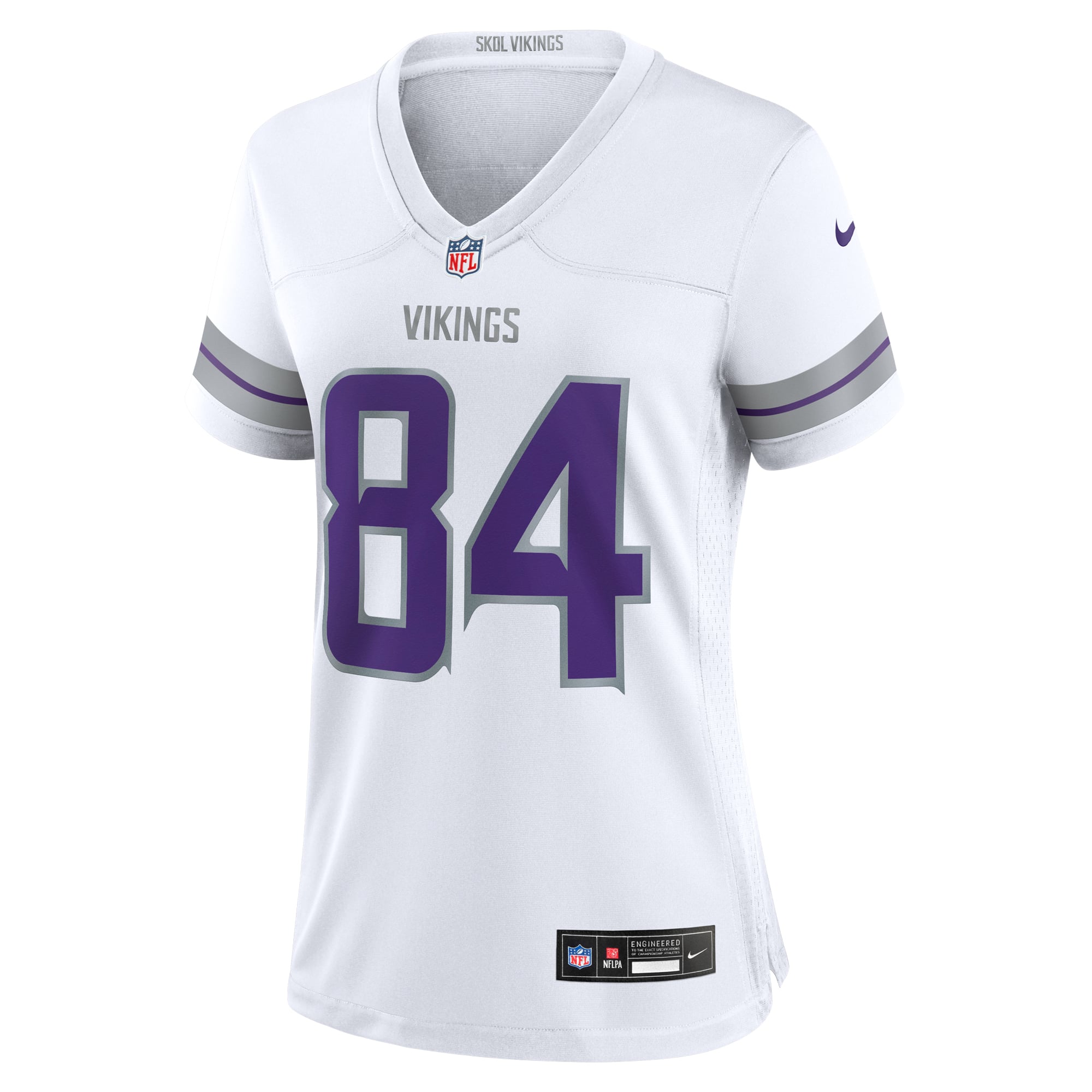 Randy Moss Retired Minnesota Vikings Game Jersey White NFL Football Fan Wear
