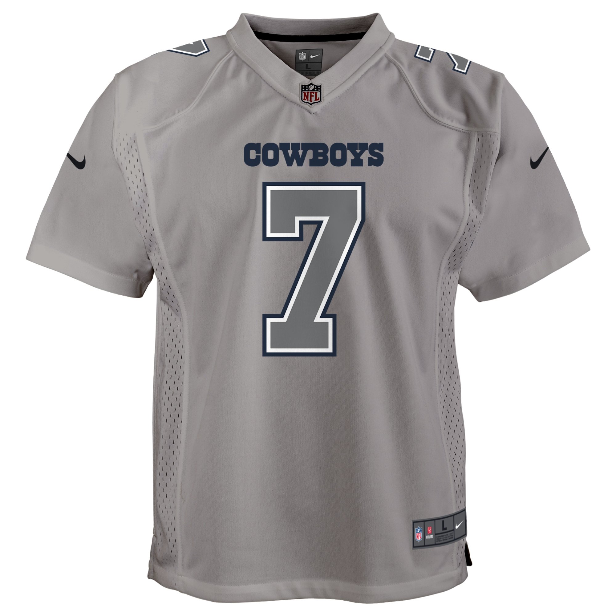 Trevon Diggs Atmosphere Dallas Cowboys Game Jersey Gray NFL Football Fan Wear