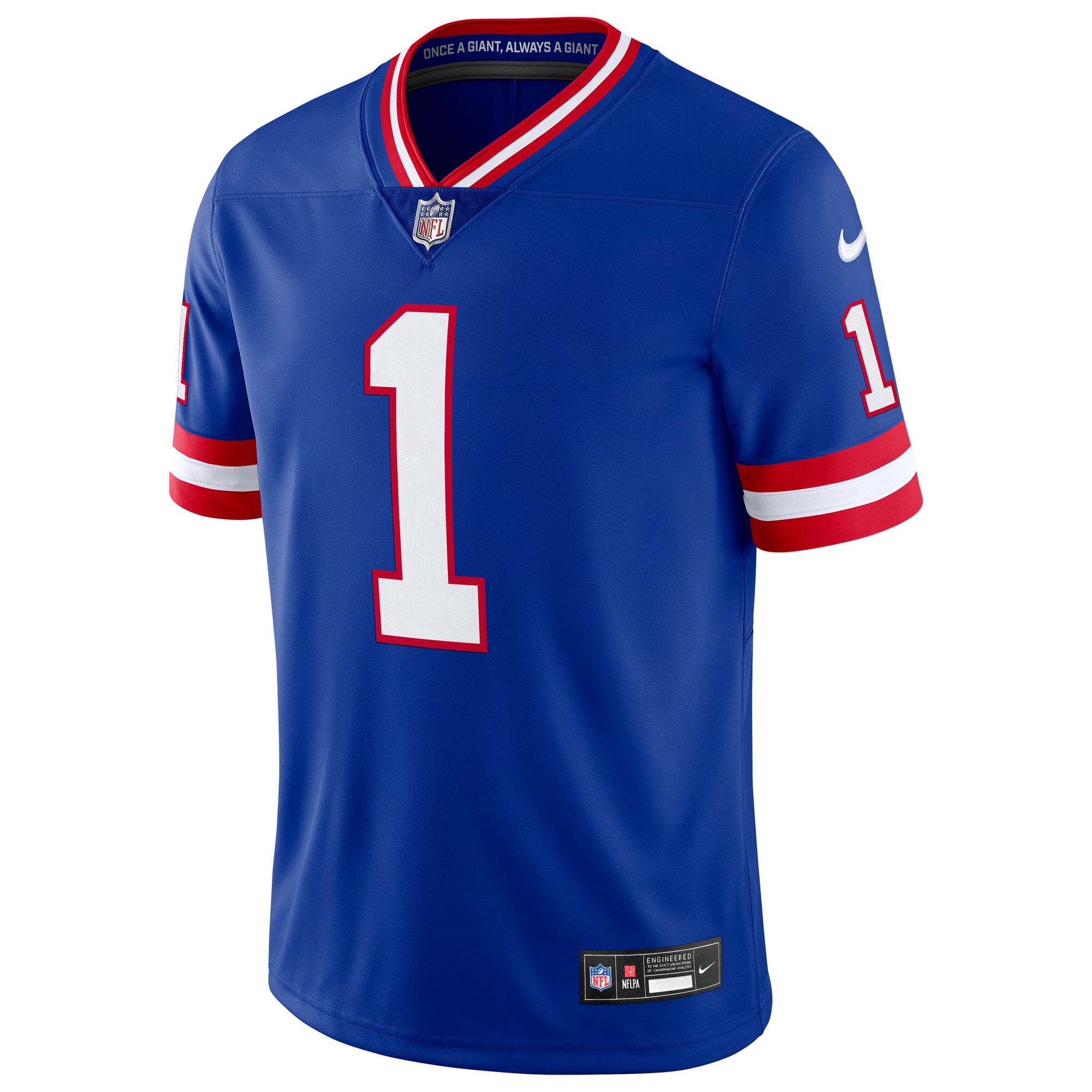 Malik Nabers New York Giants Untouchable Jersey Royal NFL Football Fan Wear Malik Nabers