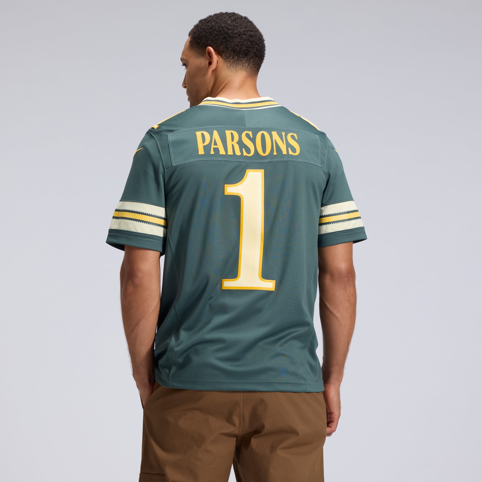 Micah Parsons Green Bay Packers Game Jersey Green NFL Football Fan Wear Micah Parsons