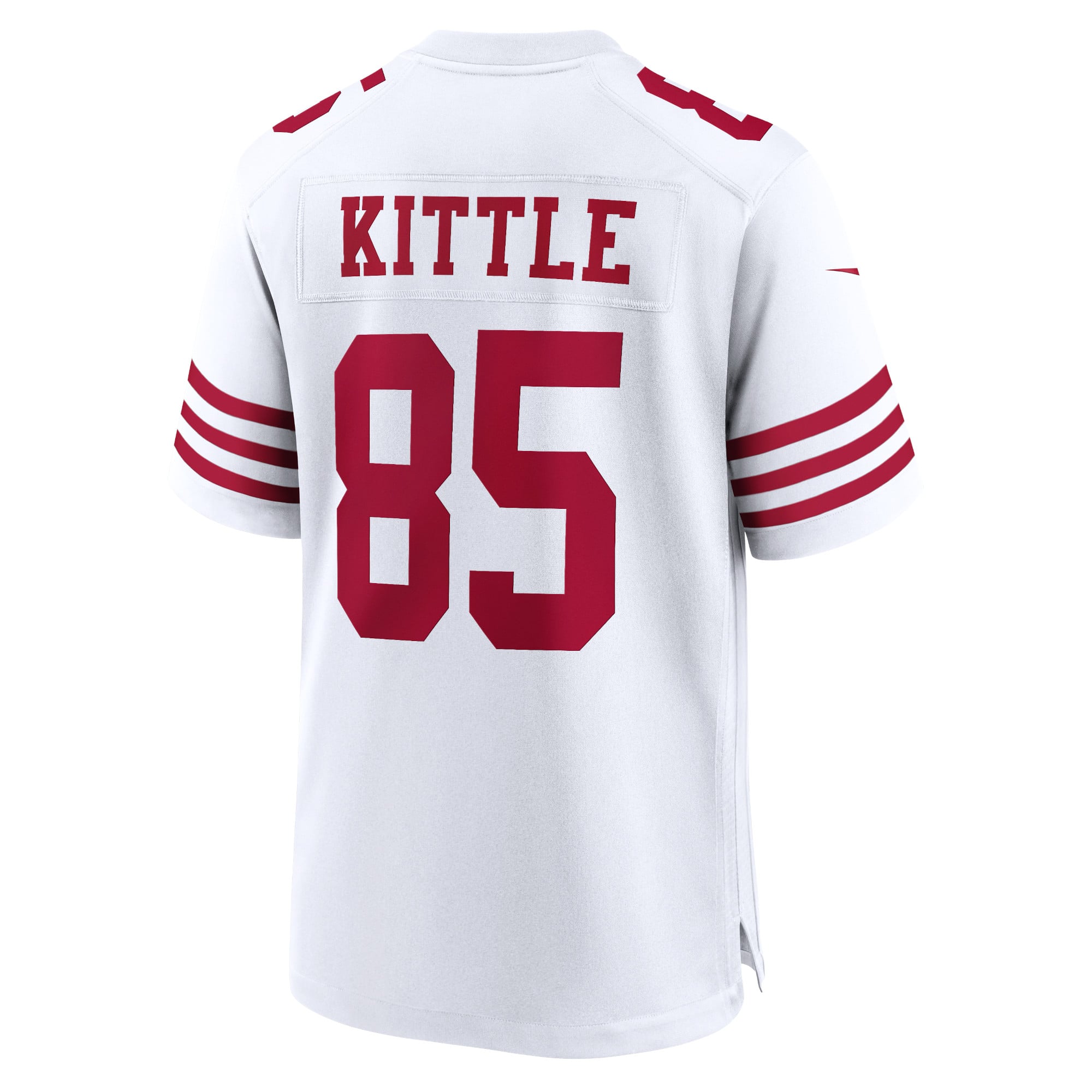 George Kittle San Francisco 49ers Game Jersey White NFL Football Fan Wear