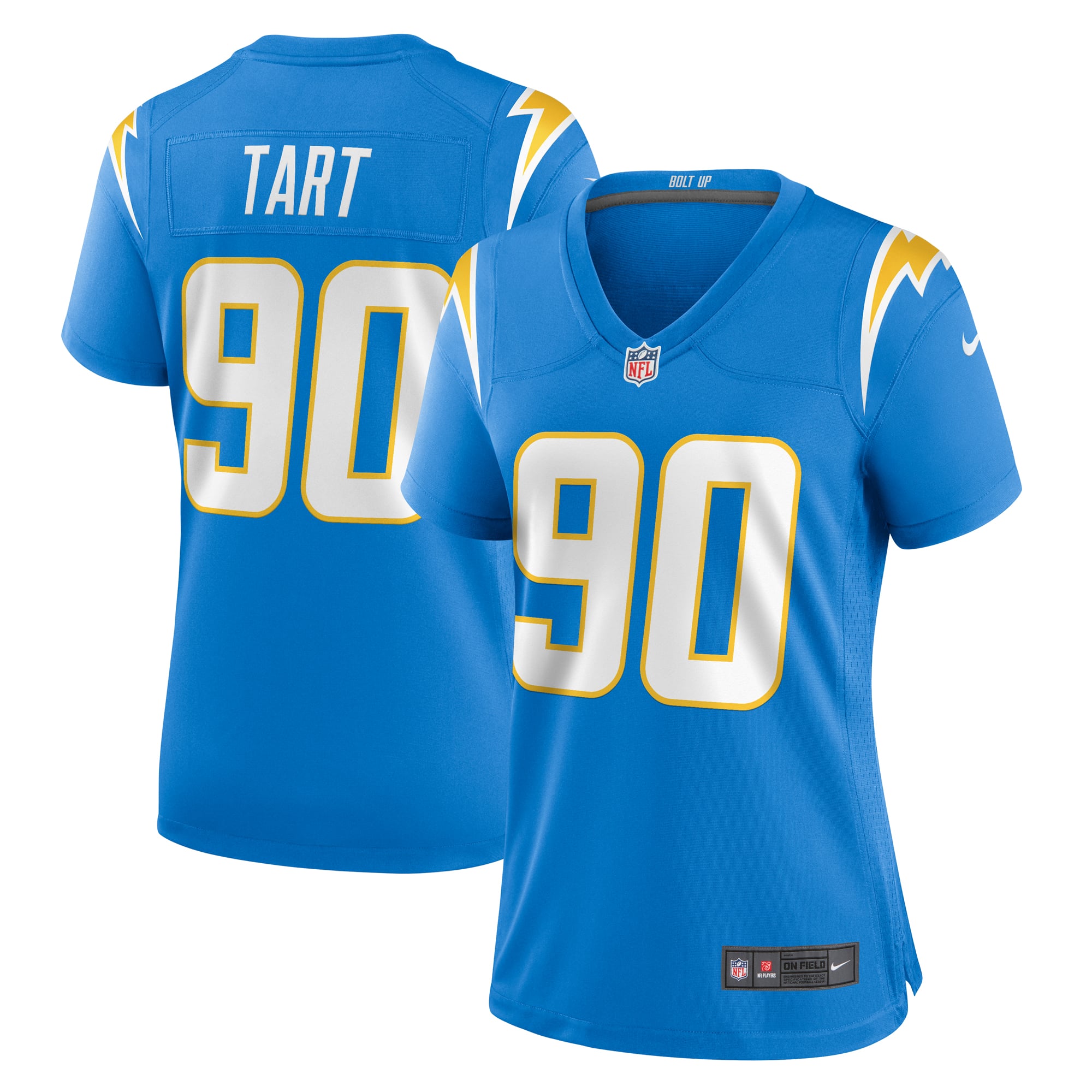 Teair Tart Los Angeles Chargers Game Jersey NFL Football Fan Wear