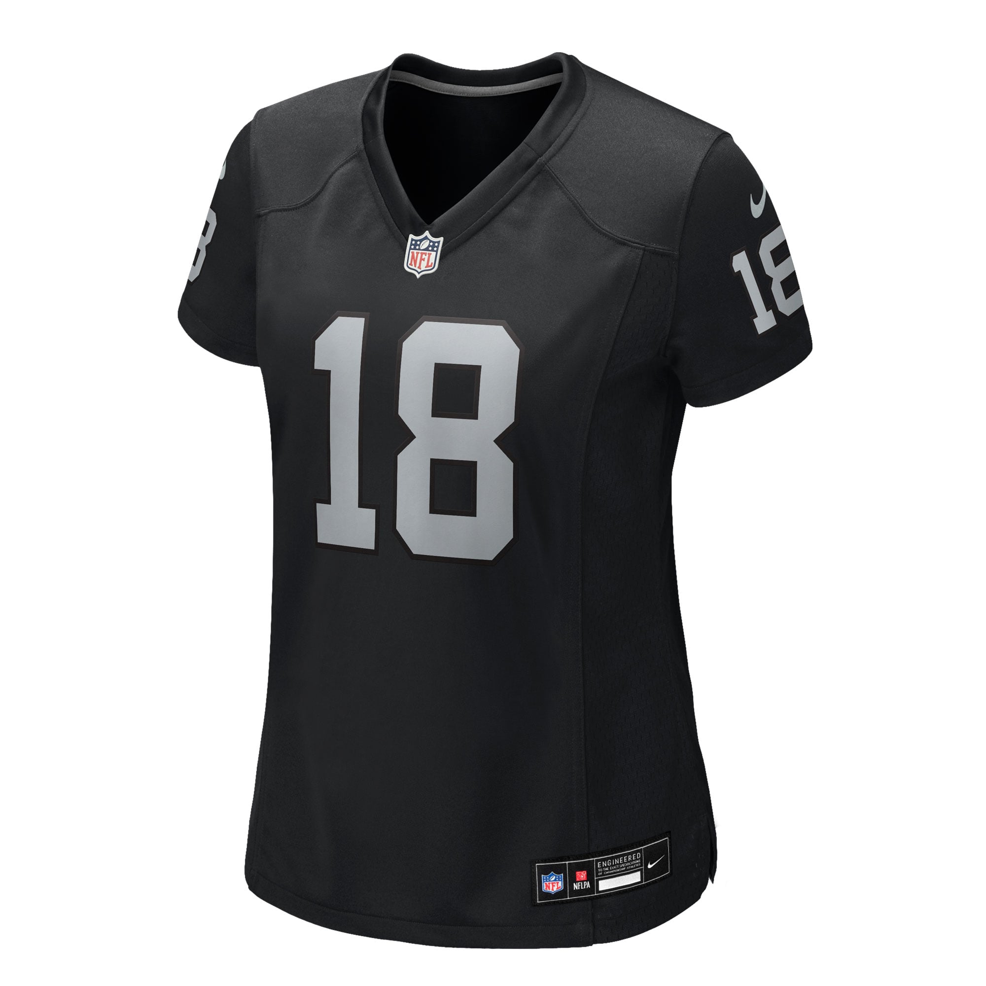 Jack Bech Las Vegas Raiders Game Jersey Black NFL Football Fan Wear Jack Bech