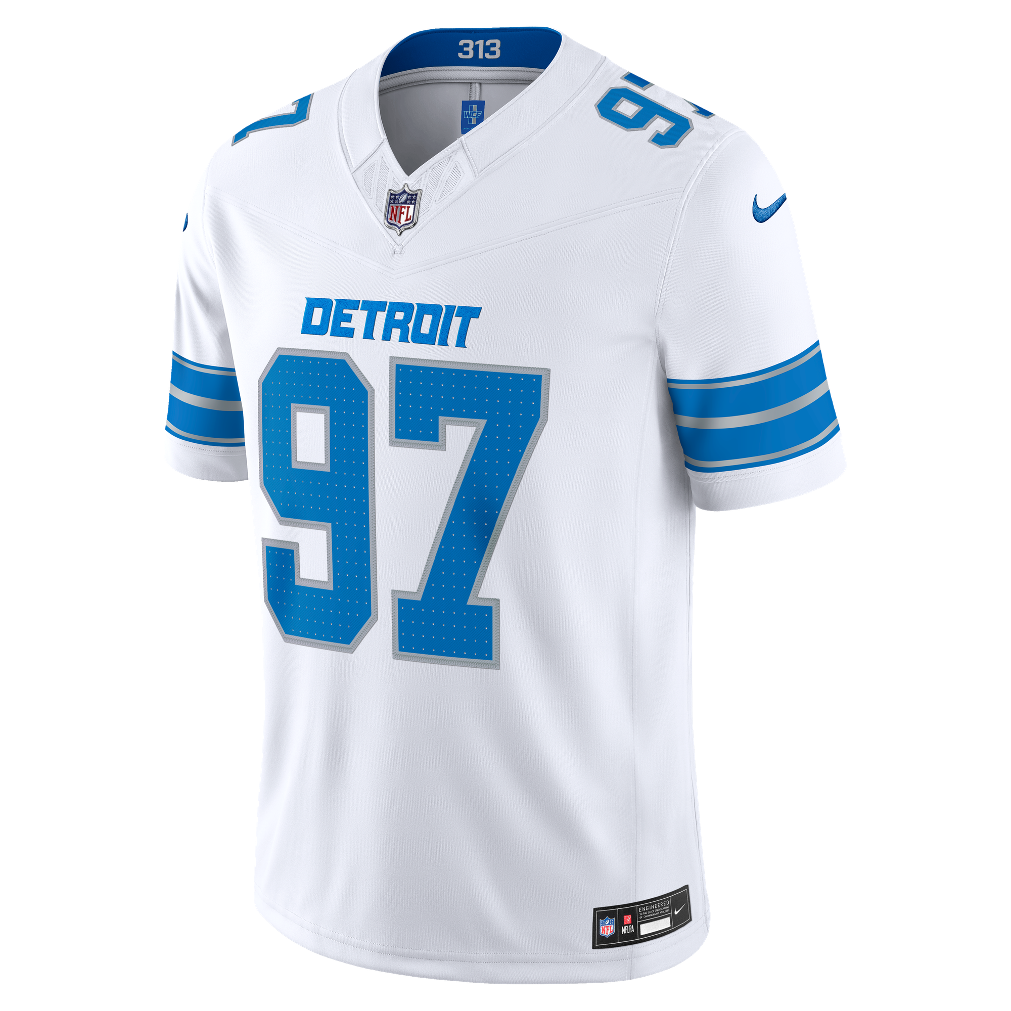 Aidan Hutchinson Detroit Lions Limited Jersey White NFL Football Fan Wear