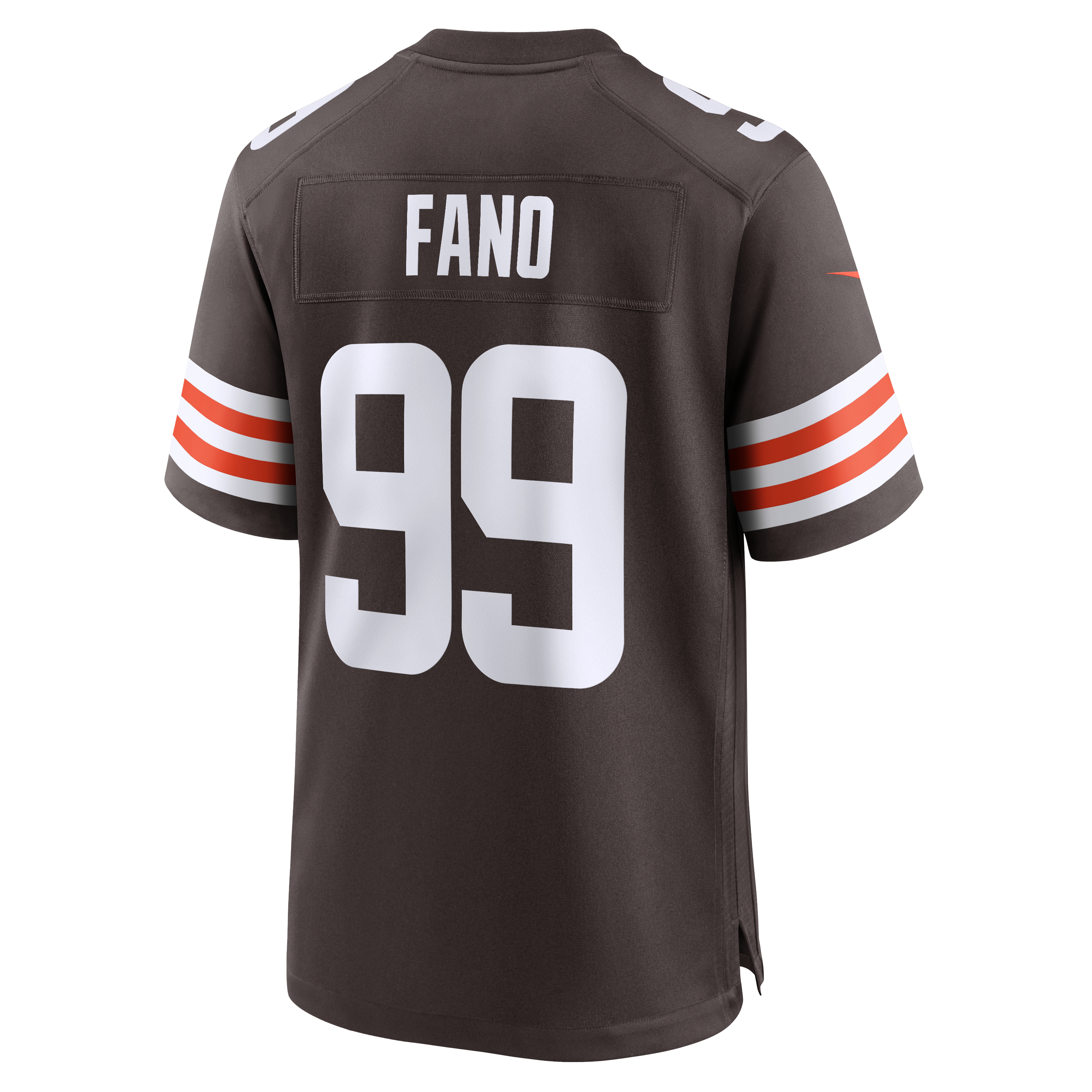 Round Pick No Cleveland Browns Game Jersey Brown NFL Football Fan Wear
