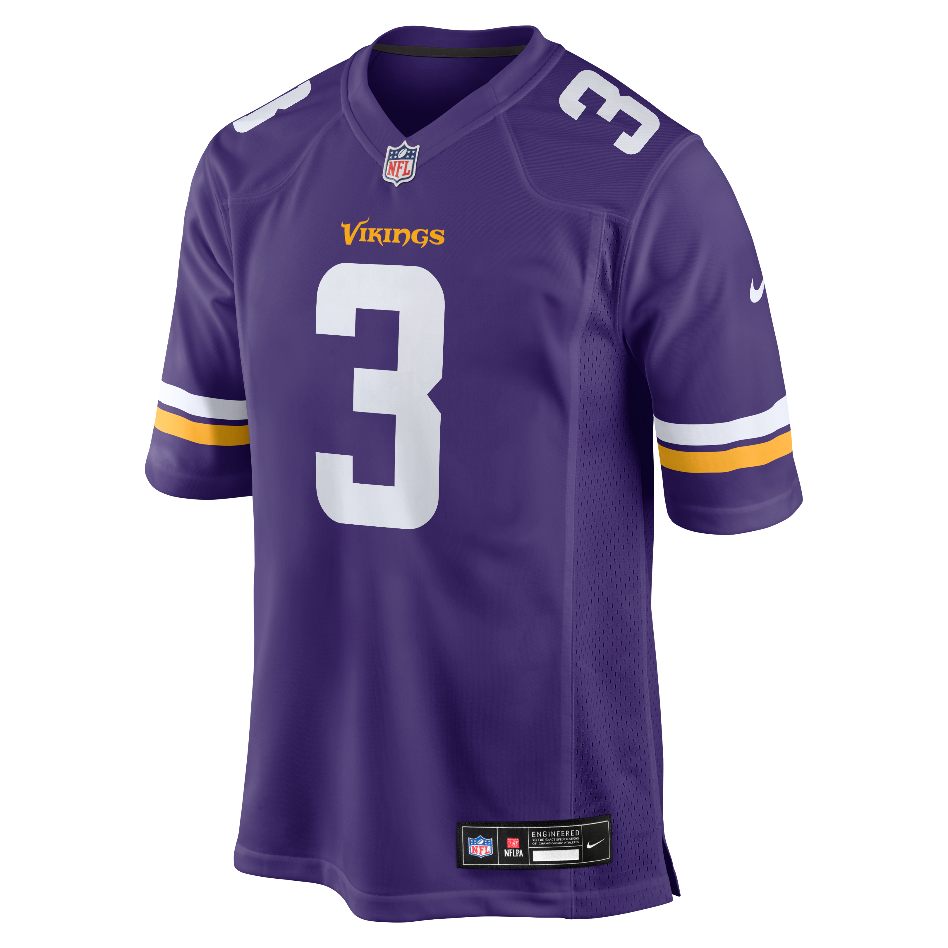 Jordan Addison Minnesota Vikings Game Jersey Purple NFL Football Fan Wear Jordan Addison