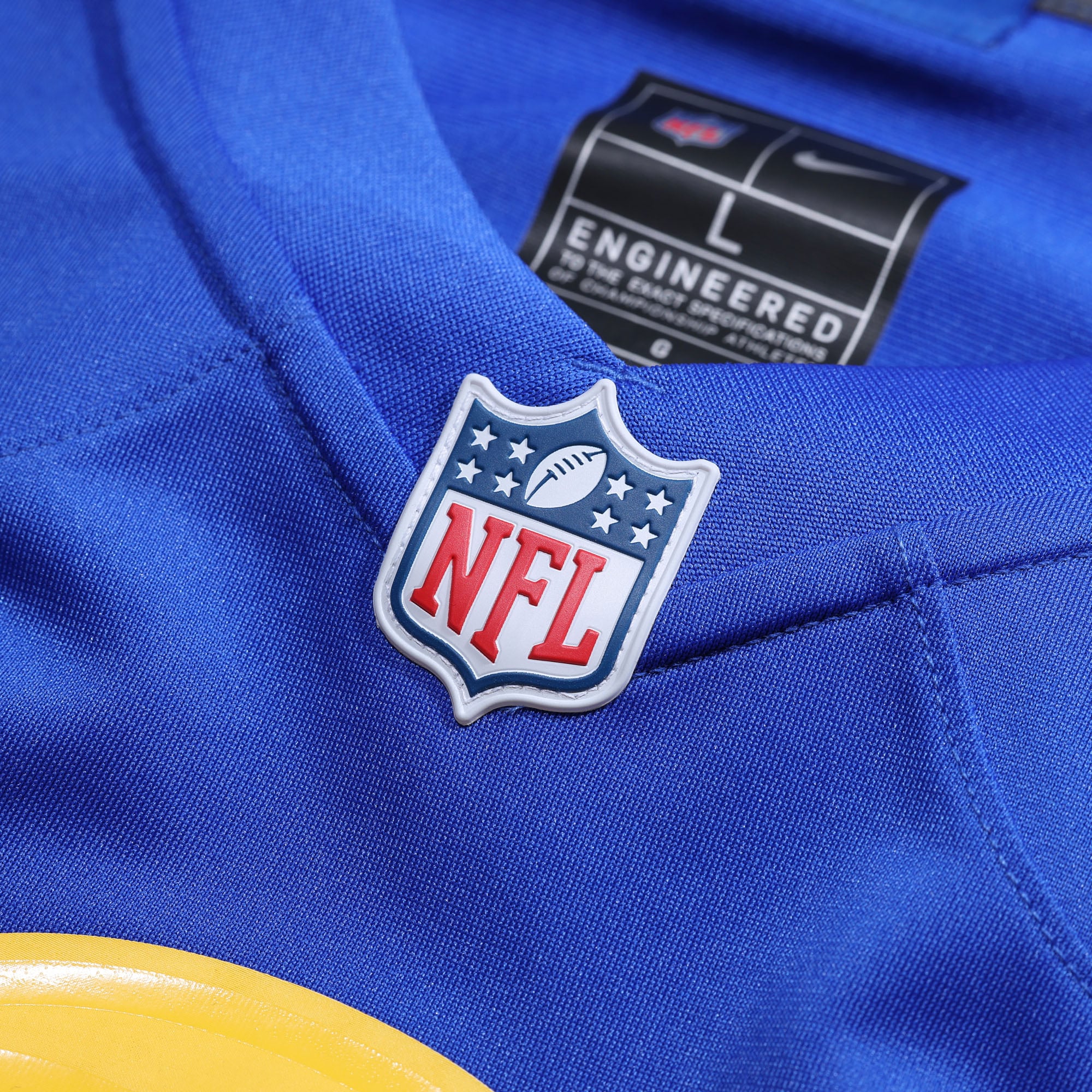 Xavier Smith Los Angeles Rams Game Jersey Royal NFL Football Fan Wear Xavier Smith