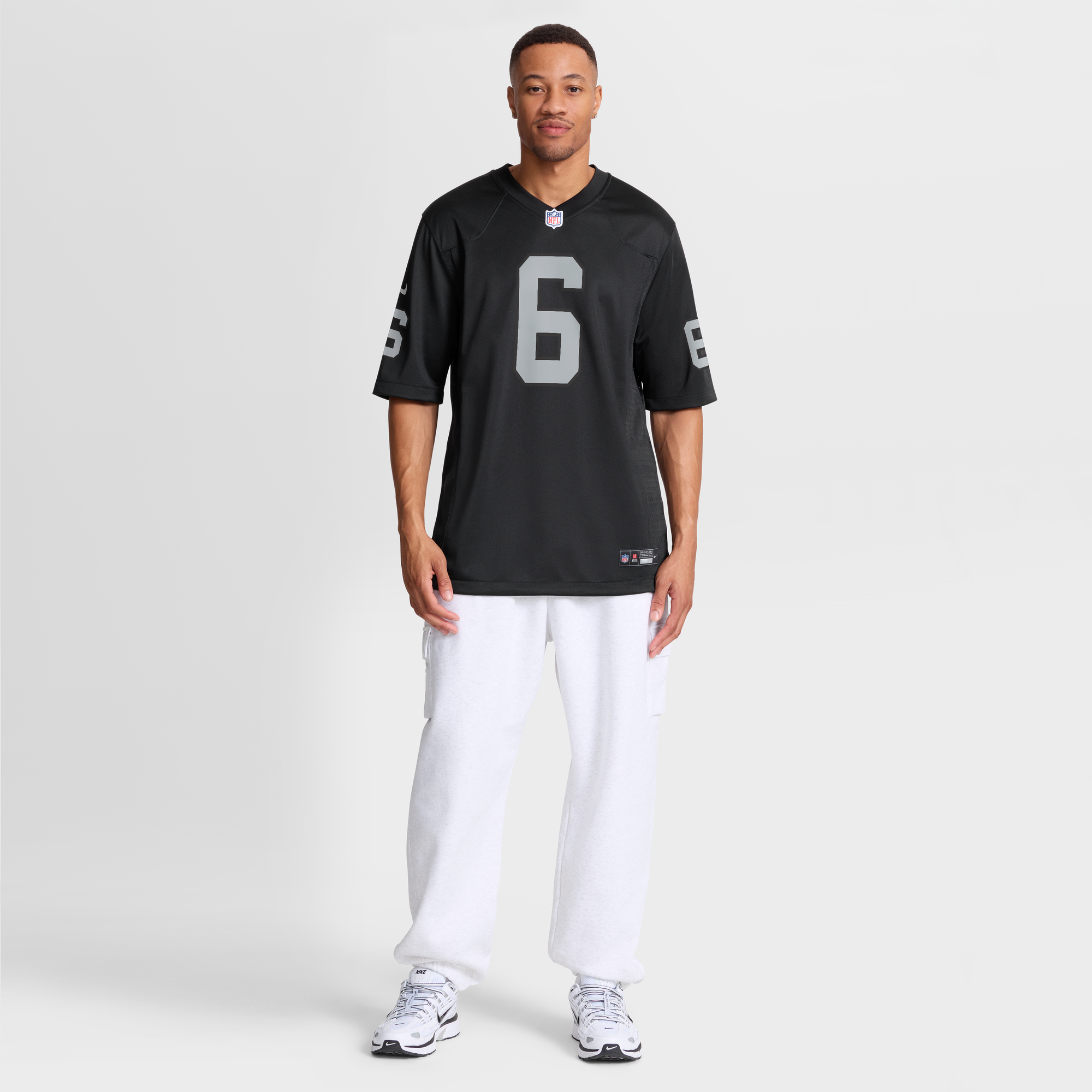 AJ Cole Las Vegas Raiders Game Jersey Black NFL Football Fan Wear