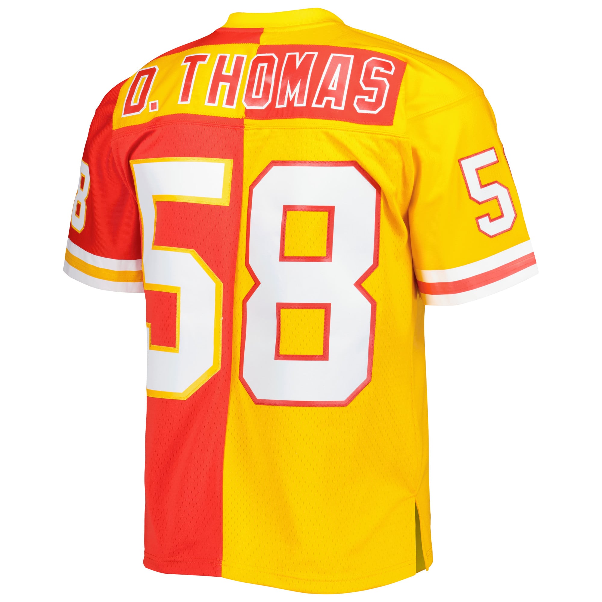 Derrick Thomas Mitchell Kansas City Chiefs Replica Jersey Red NFL Football Fan Wear Derrick Thomas Mitchell