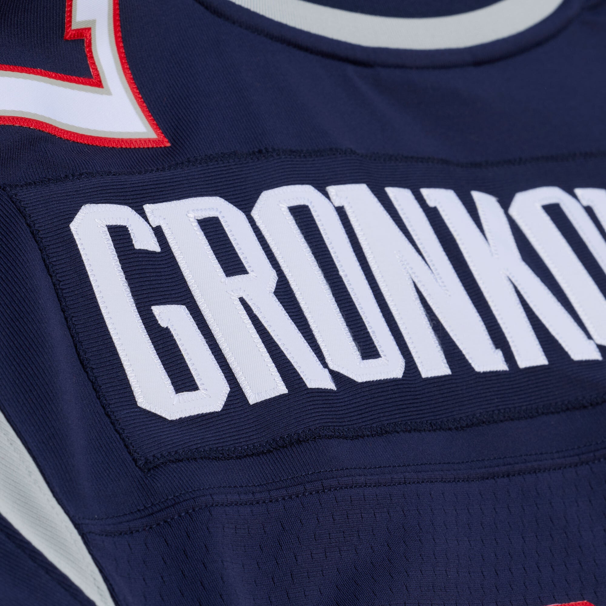 Retired Rob Gronkowski New England Patriots Player Jersey Navy NFL Football Fan Wear Retired Rob Gronkowski
