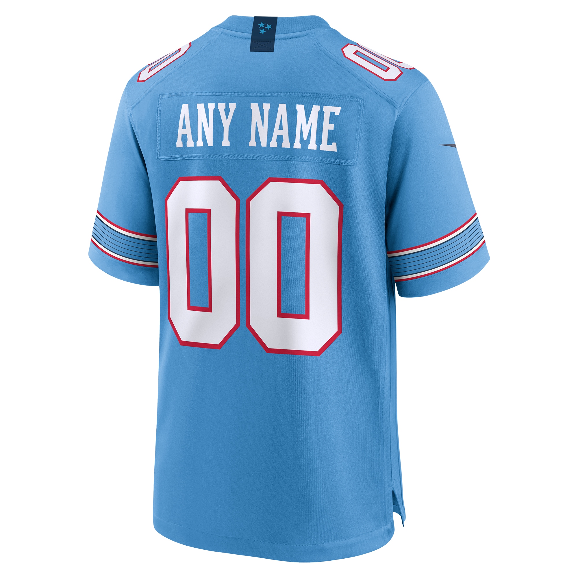 Tennessee Titans Custom Jersey Light Blue NFL Football Fan Wear Custom Number