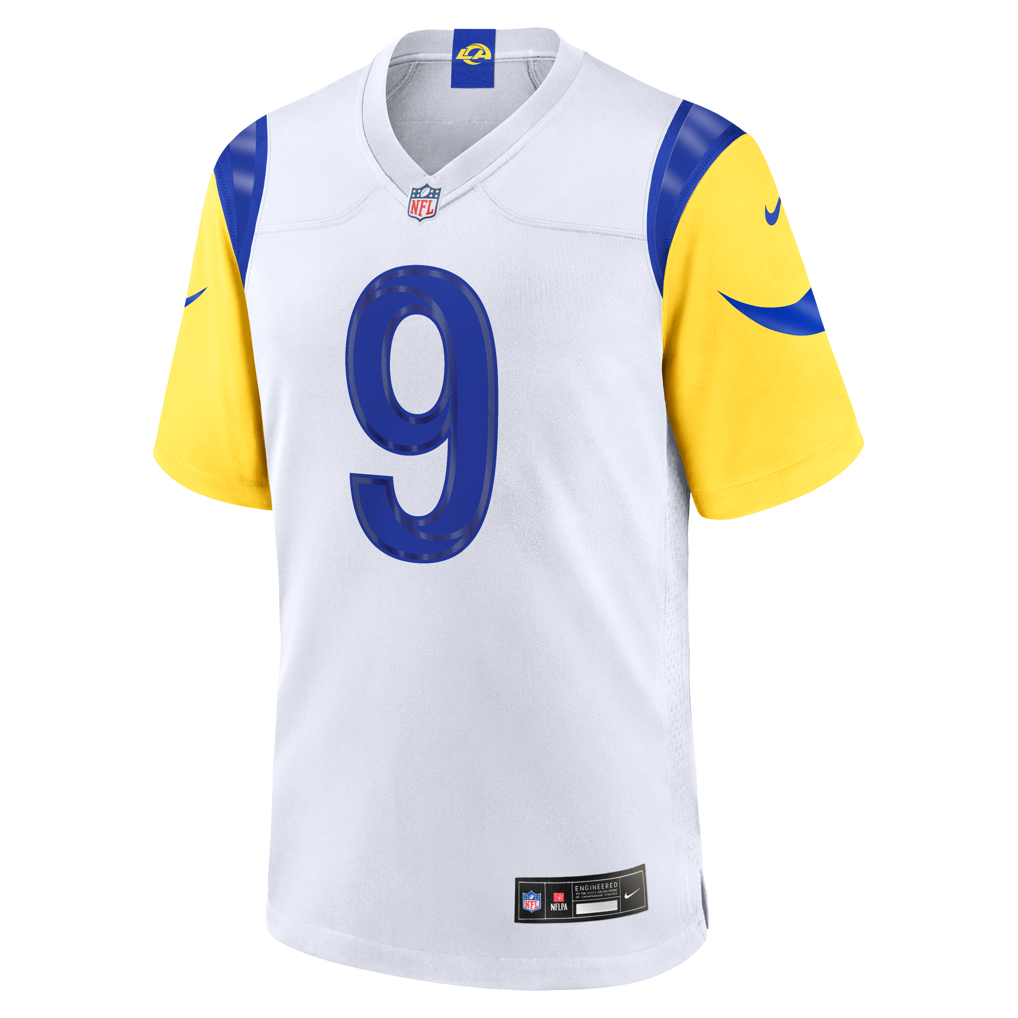 Matthew Stafford Los Angeles Rams Player Jersey White NFL Football Fan Wear
