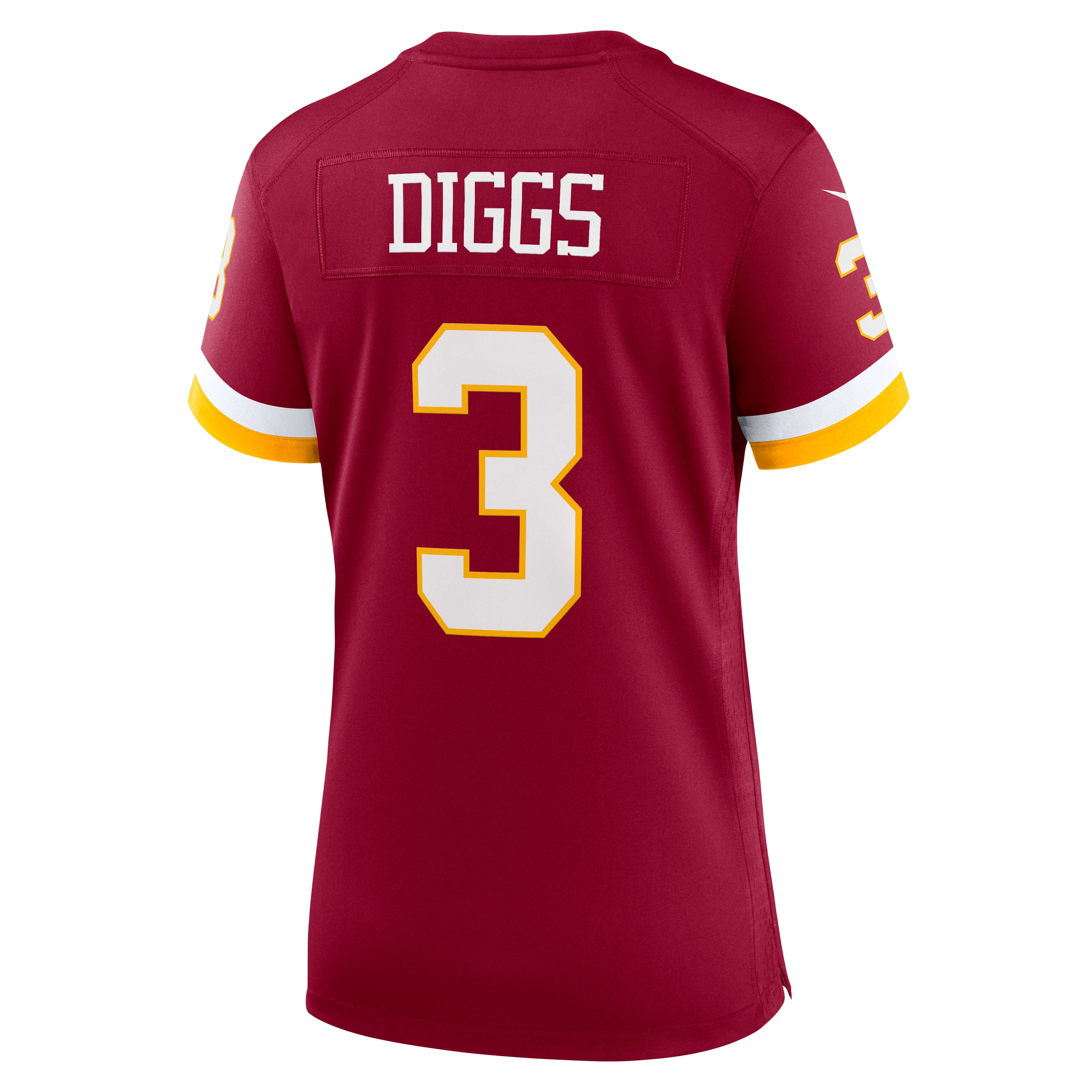 Stefon Diggs Washington Commanders Game Jersey Burgundy NFL Football Fan Wear Stefon Diggs