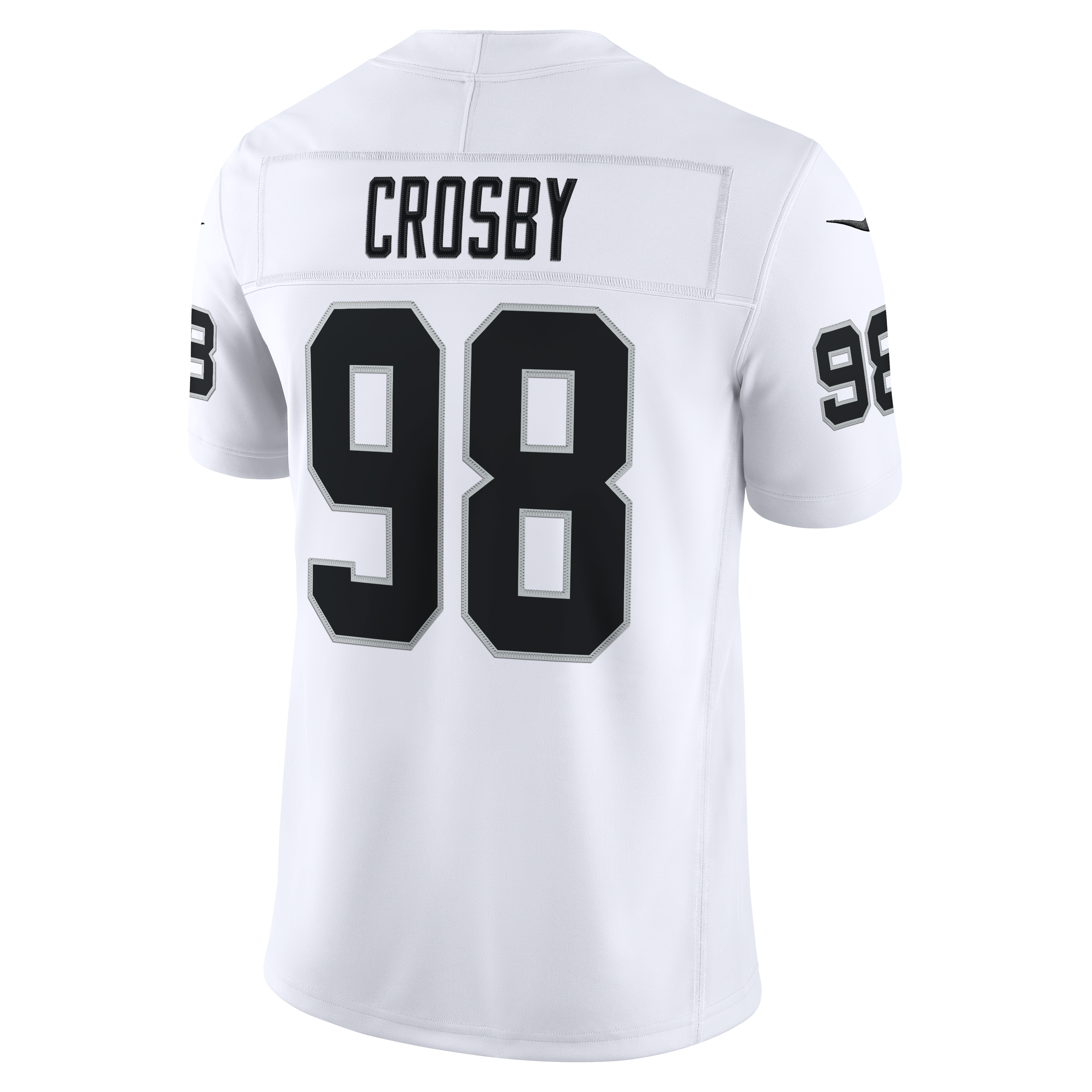 Maxx Crosby Las Vegas Raiders Limited Jersey No.98 White NFL Football Fan Wear