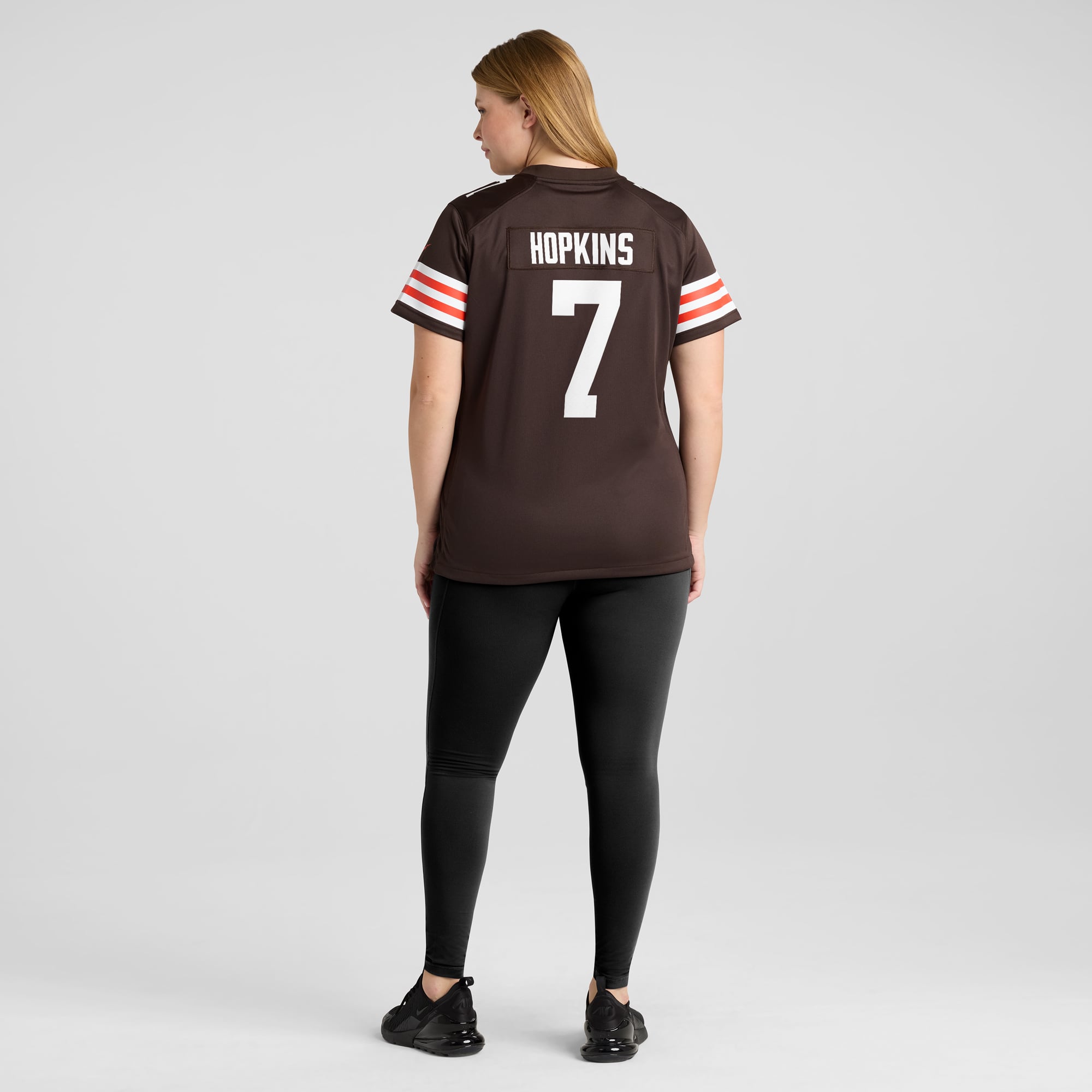 Dustin Hopkins Cleveland Browns Game Jersey Brown NFL Football Fan Wear