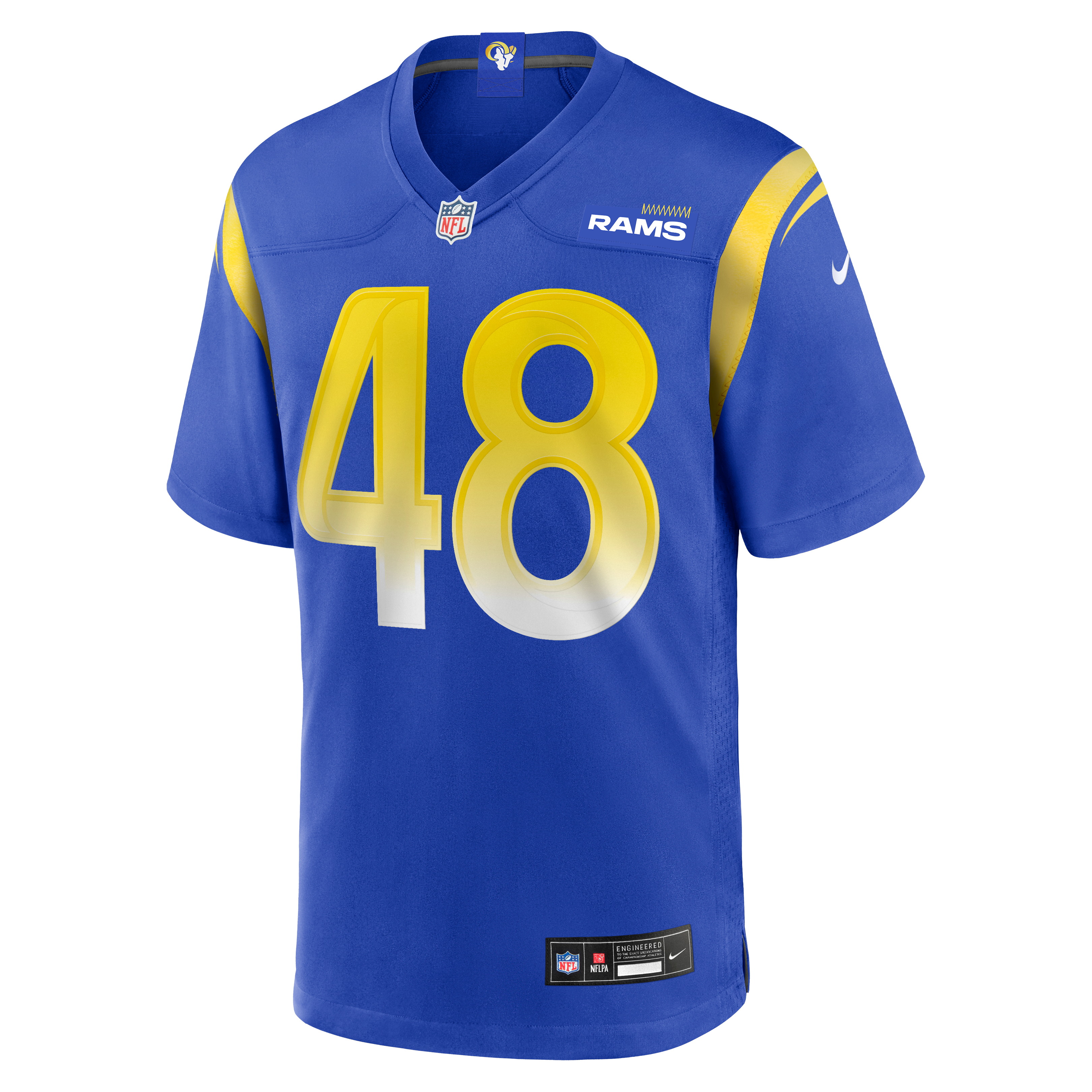Omar Speights Los Angeles Rams Game Jersey Royal NFL Football Fan Wear