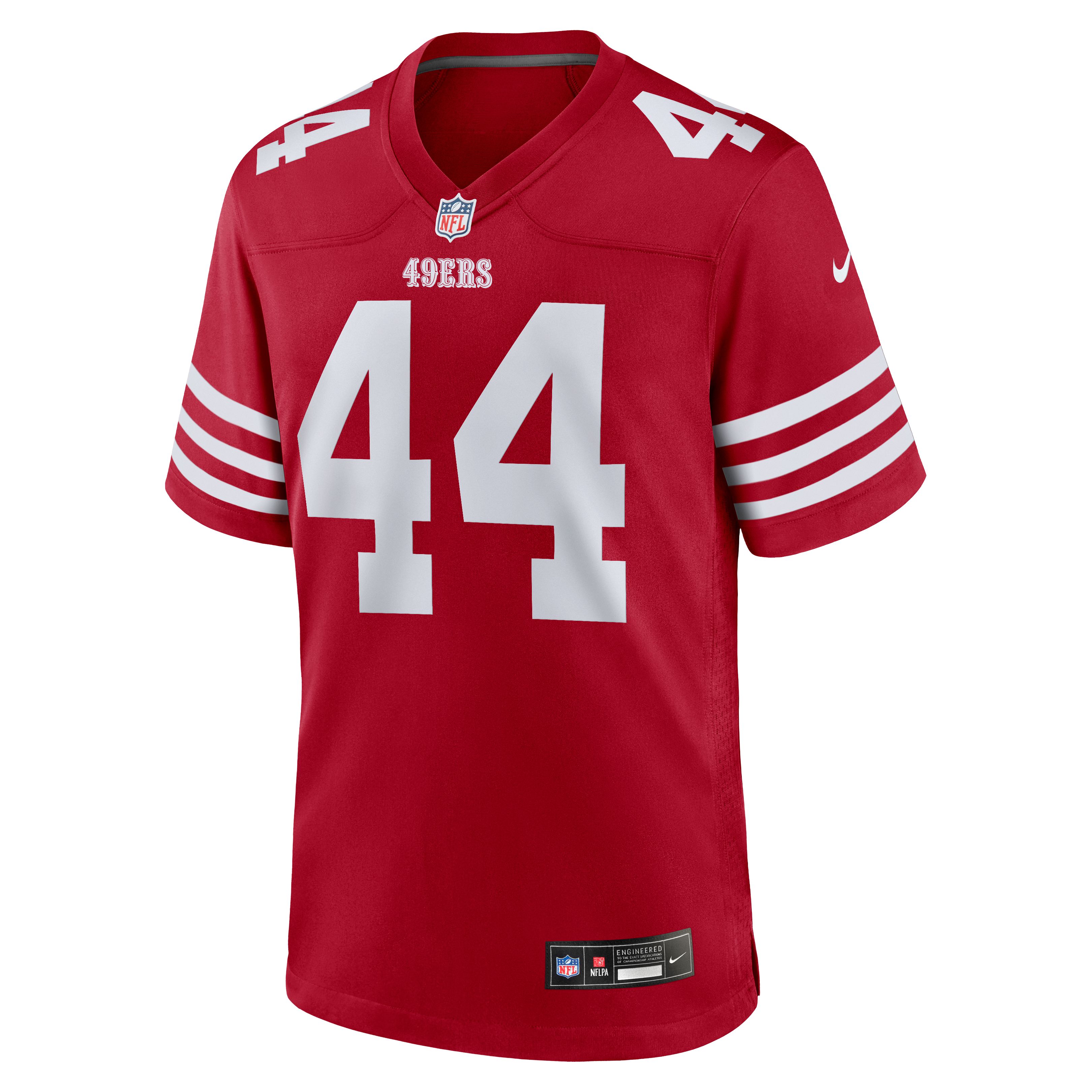 Kyle Juszczyk San Francisco 49ers Game Jersey Scarlet NFL Football Fan Wear