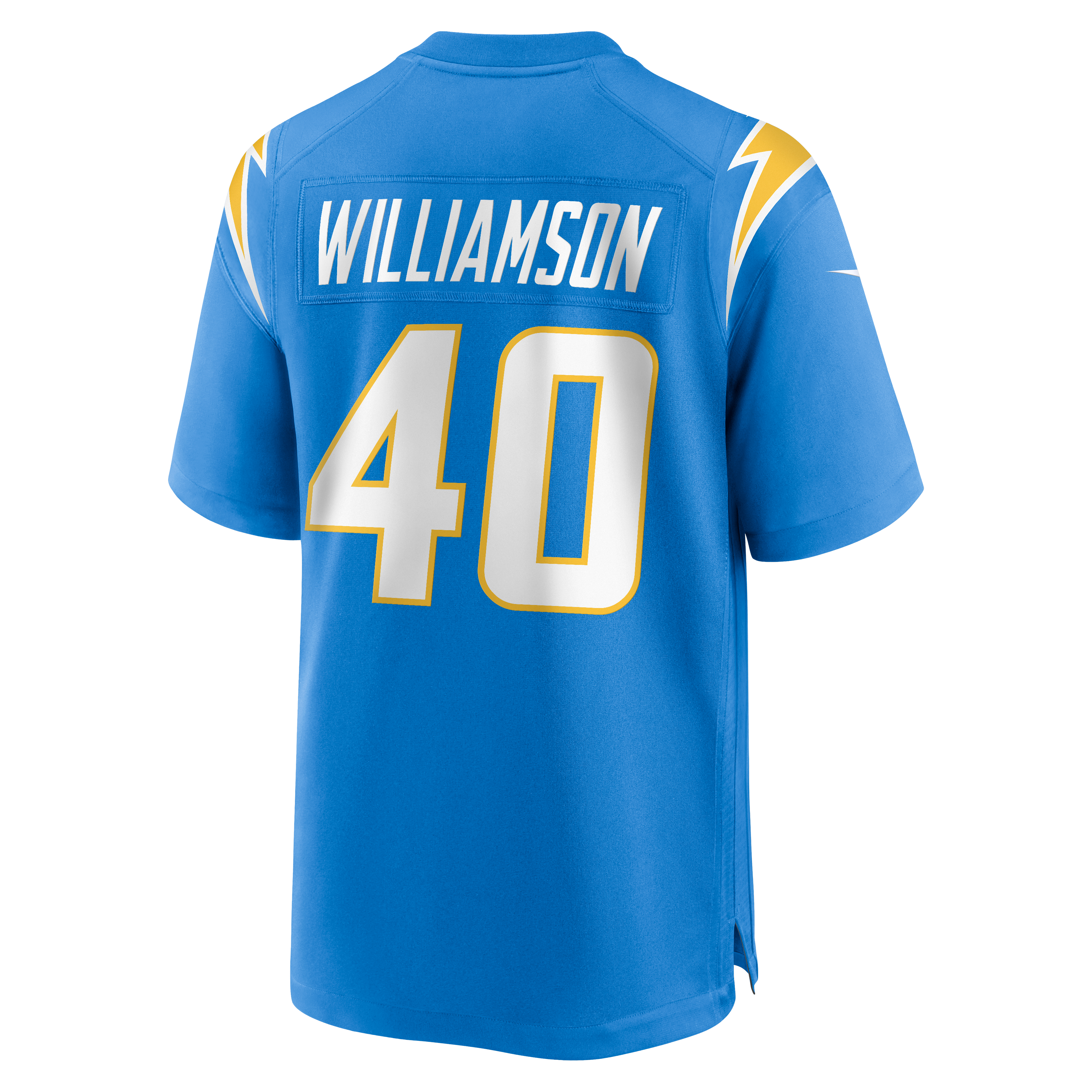 Kendall Williamson Los Angeles Chargers Game Jersey Powder Blue NFL Football Fan Wear Kendall Williamson