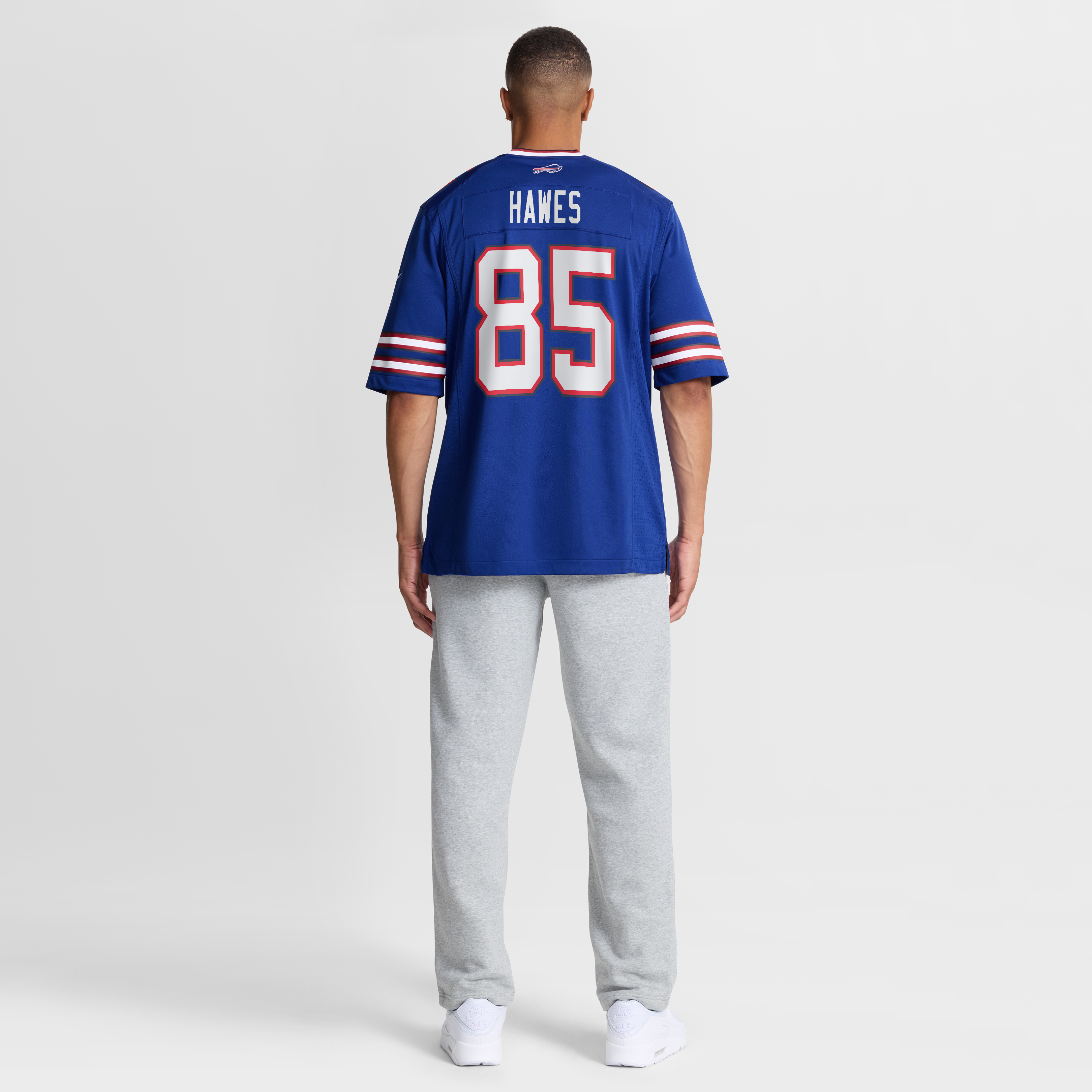 Jackson Hawes Buffalo Bills Game Jersey Royal NFL Football Fan Wear