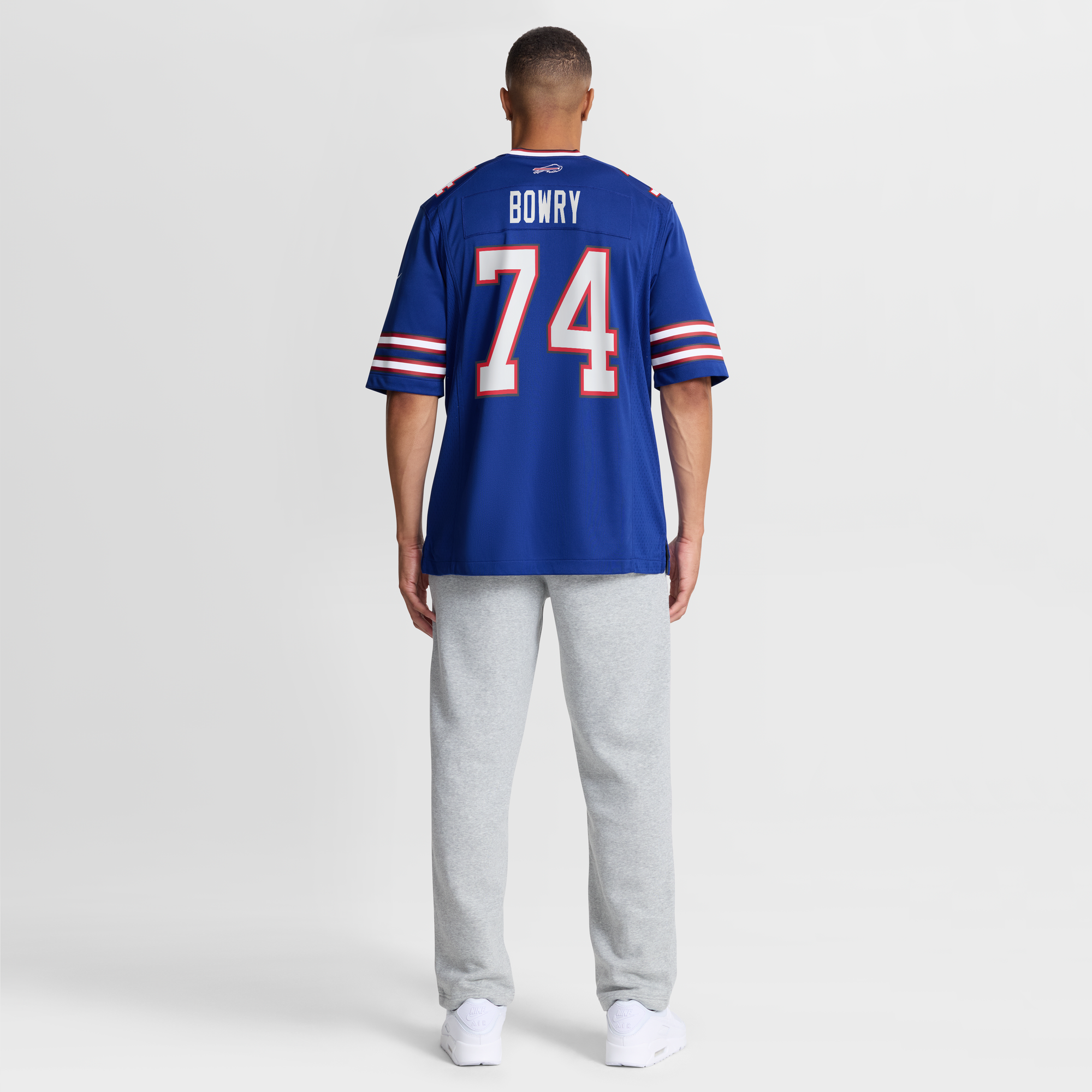 Jude Bowry Buffalo Bills Game Jersey Royal NFL Football Fan Wear