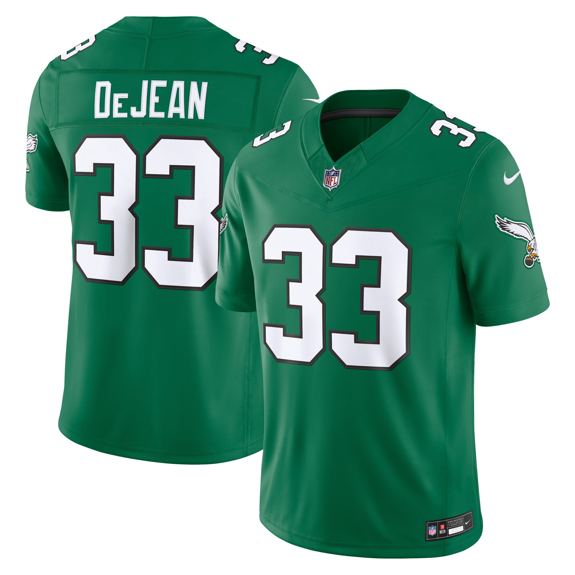 Kelly Cooper DeJean Philadelphia Eagles Alternate Jersey NFL Football Fan Wear