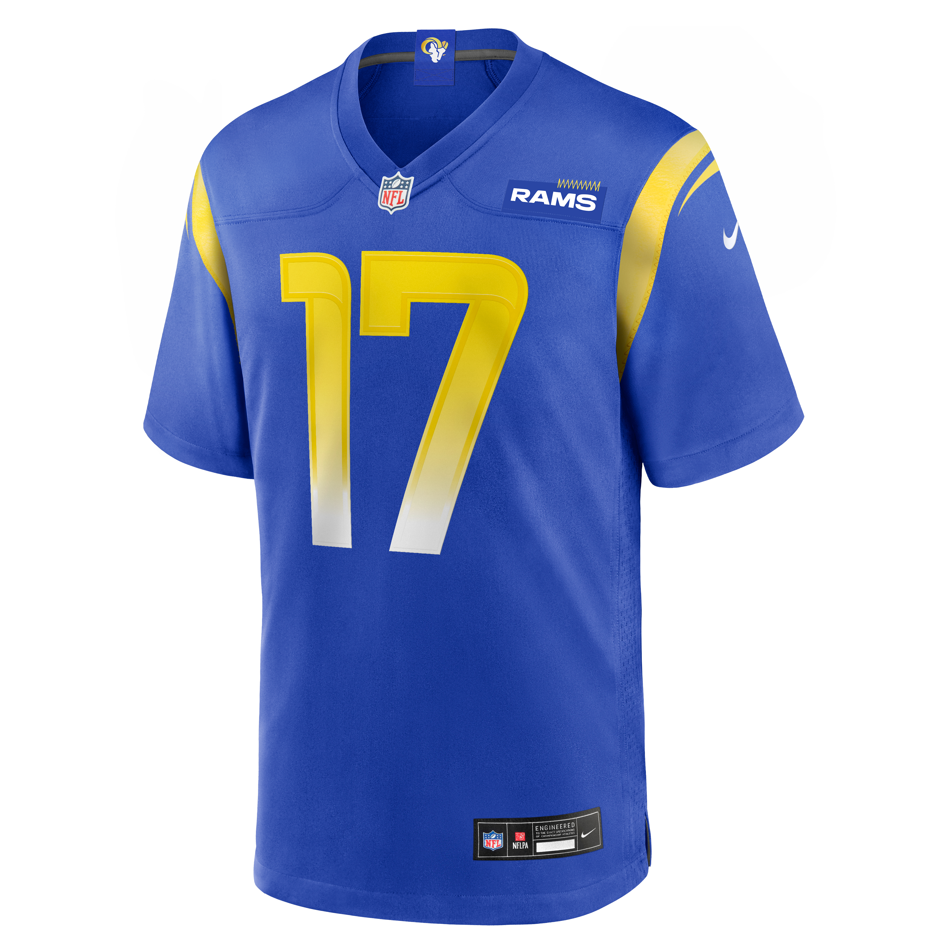 Davante Adams Los Angeles Rams Player Jersey Royal NFL Football Fan Wear Davante Adams