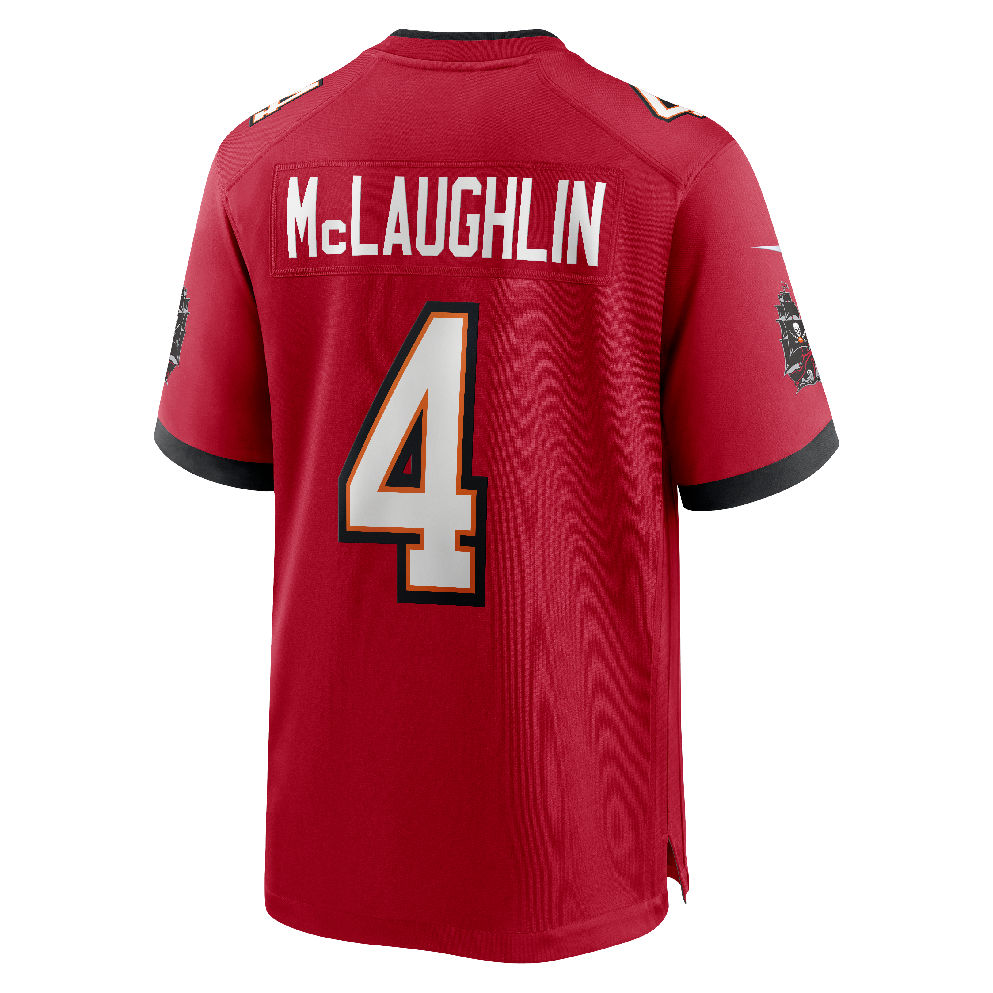 Chase McLaughlin Tampa Bay Buccaneers Player Jersey Red NFL Football Fan Wear Chase McLaughlin
