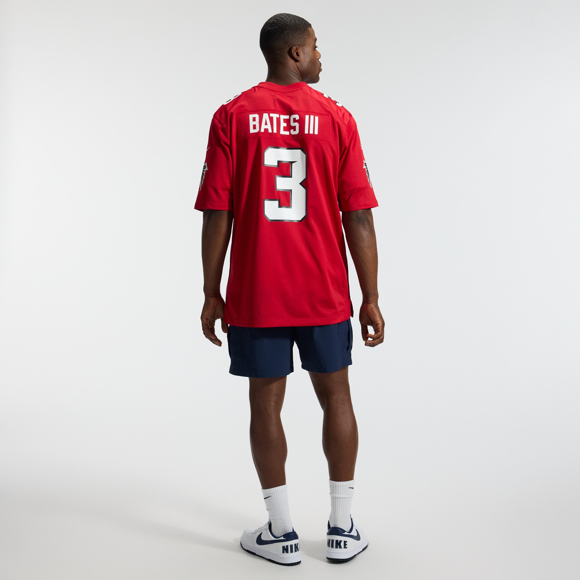 Jessie Bates Atlanta Falcons Game Jersey Red NFL Football Fan Wear