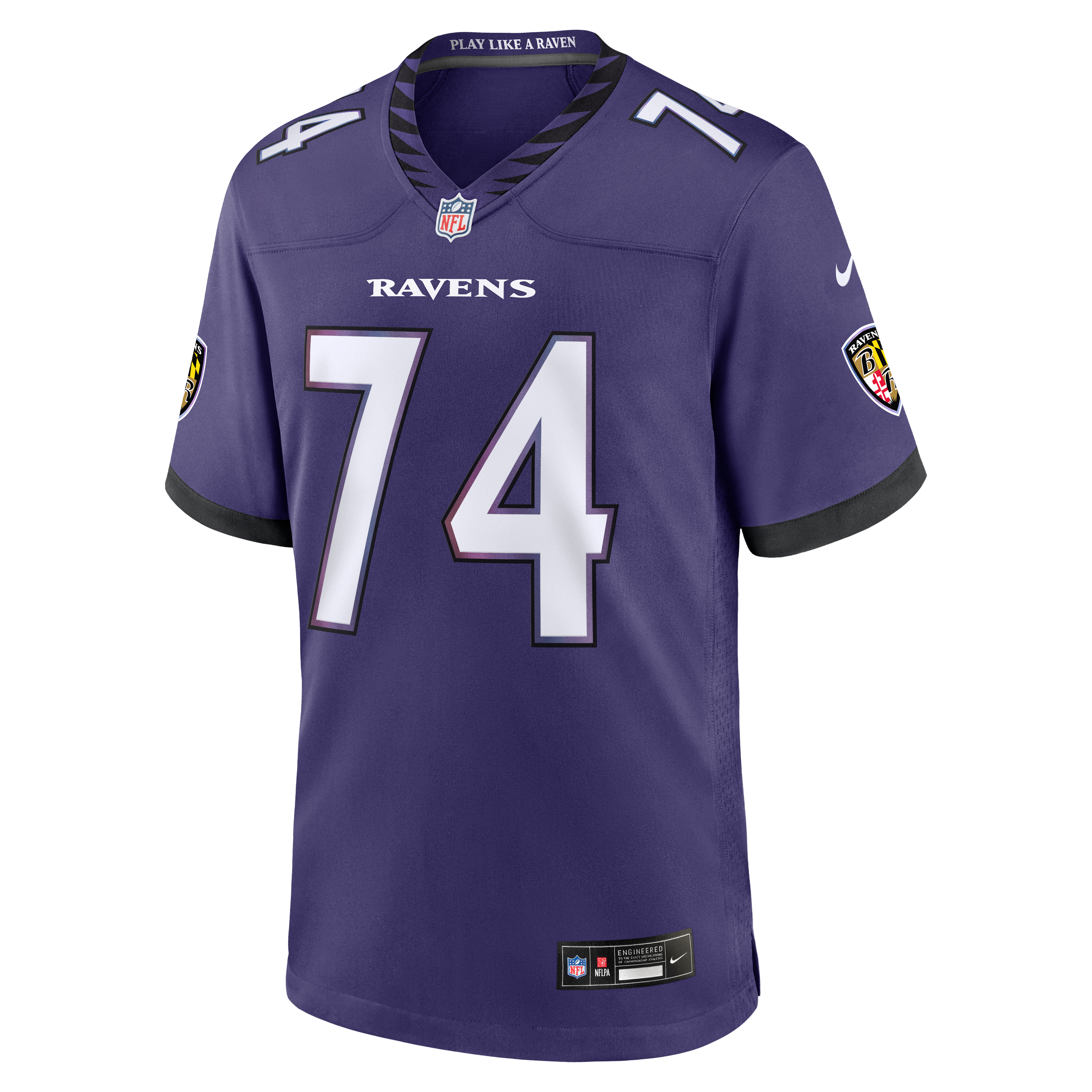 John Simpson Baltimore Ravens Game Jersey Purple NFL Football Fan Wear
