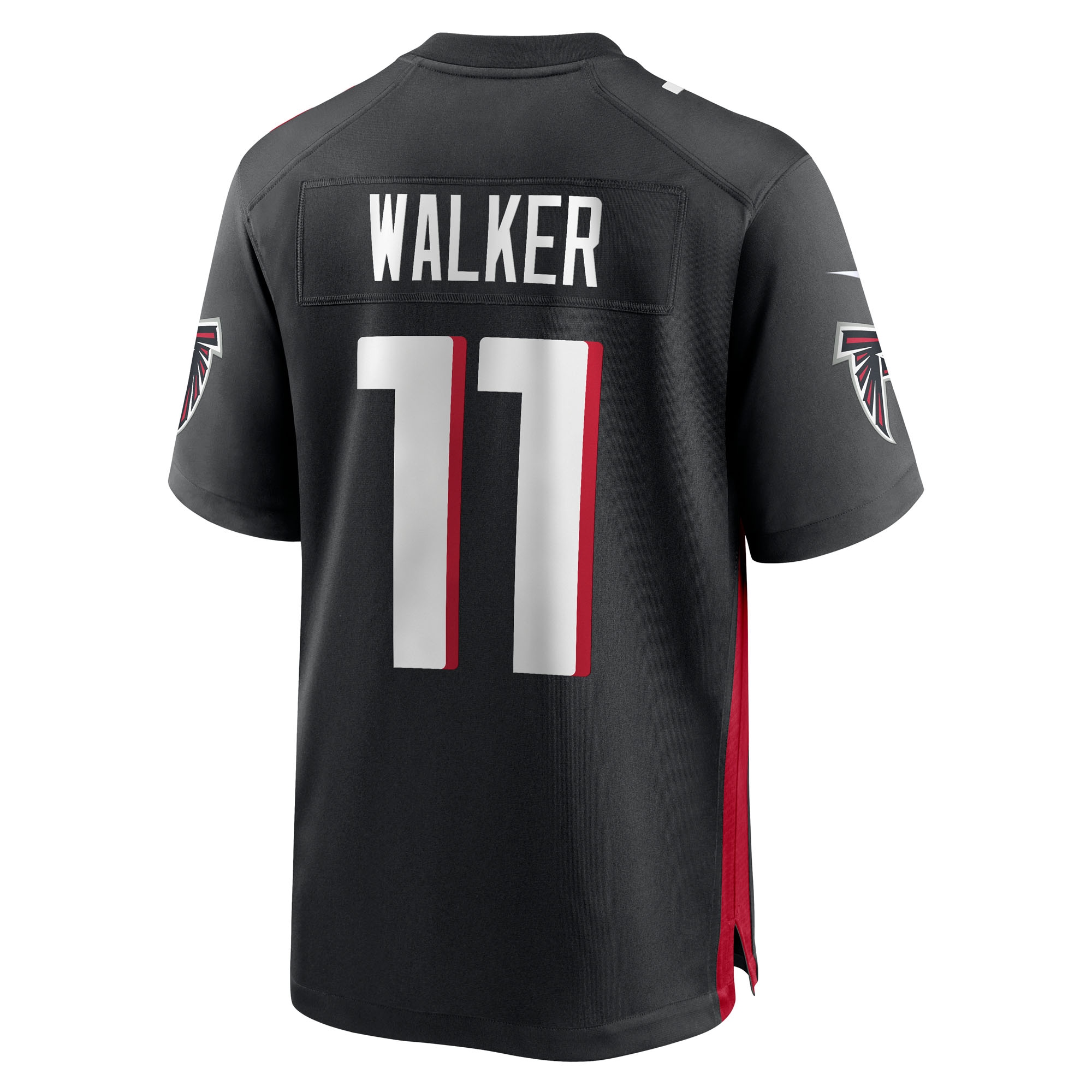 Jalon Walker Atlanta Falcons Game Jersey Black NFL Football Fan Wear Jalon Walker