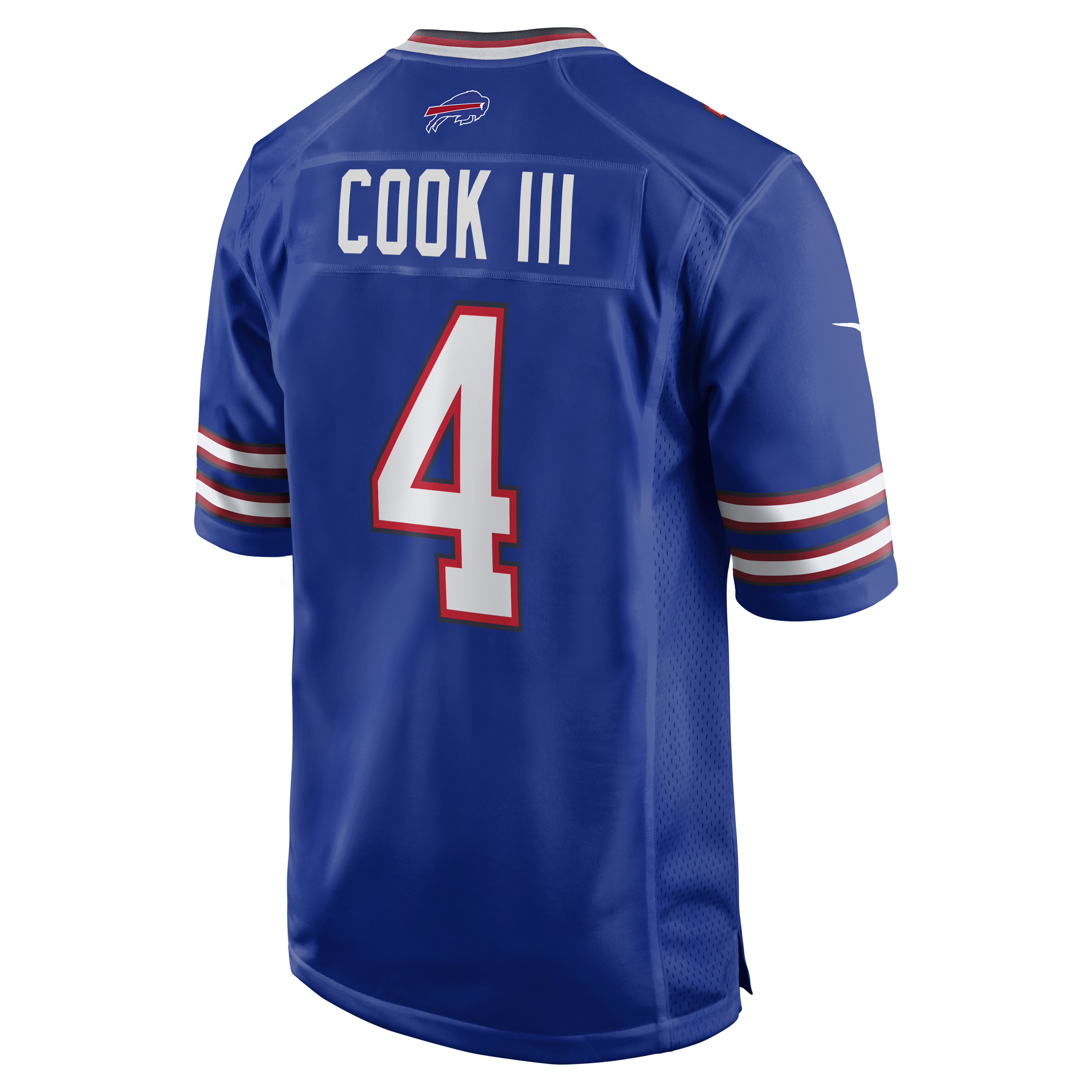 James Cook Buffalo Bills Game Jersey Royal NFL Football Fan Wear