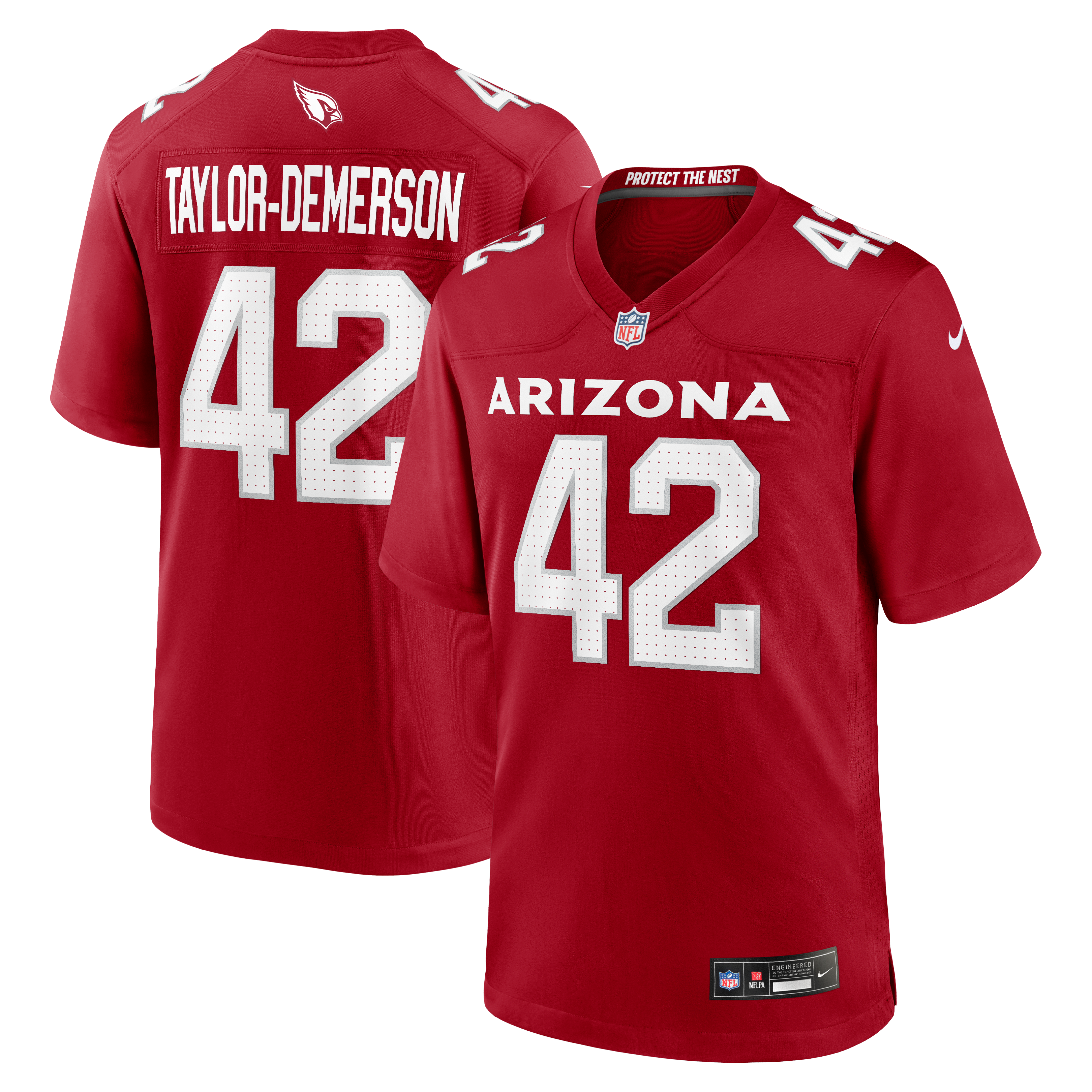 Dadrion Taylor-Demerson Arizona Cardinals Game Jersey Cardinal NFL Football Fan Wear