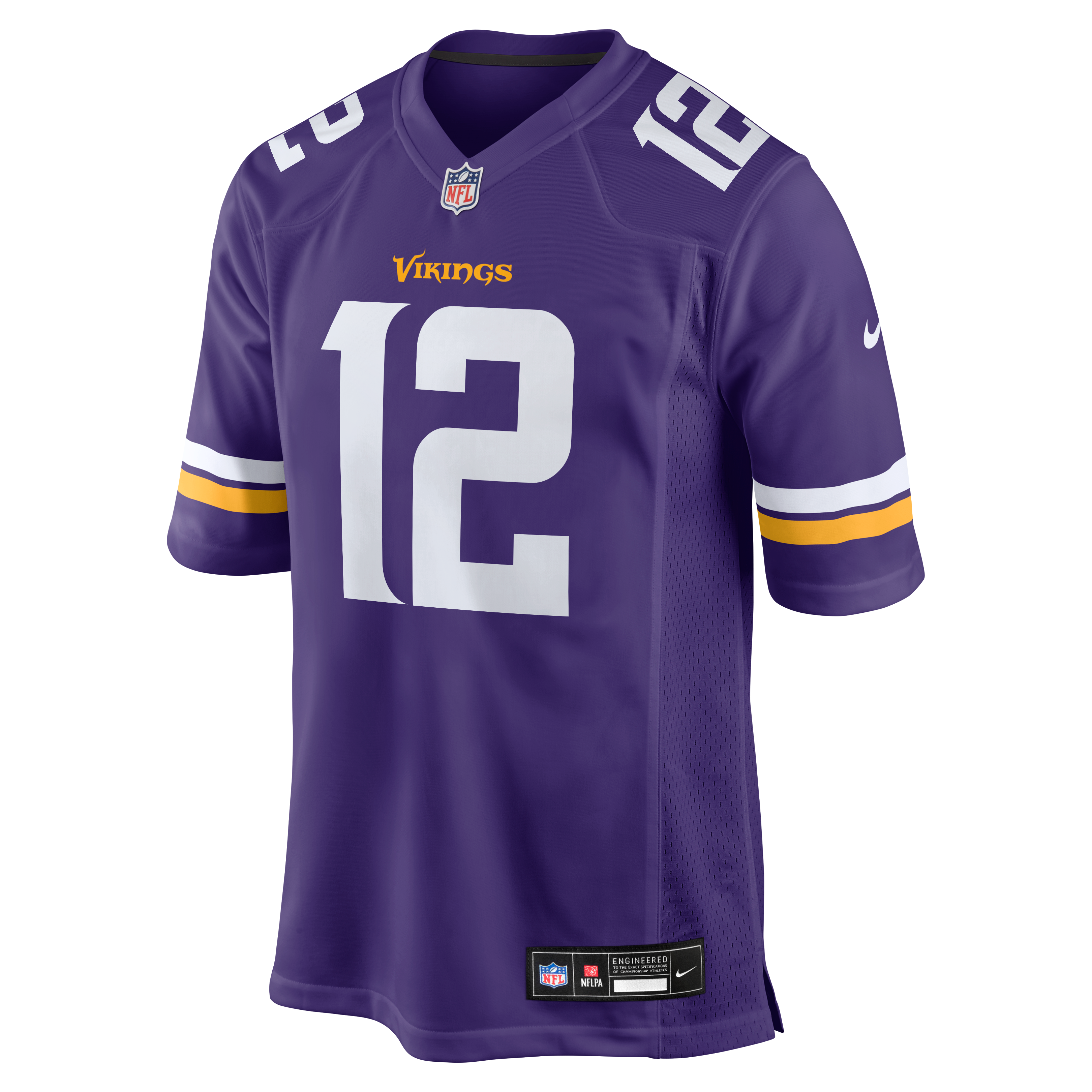 Max Brosmer Minnesota Vikings Game Jersey Purple NFL Football Fan Wear