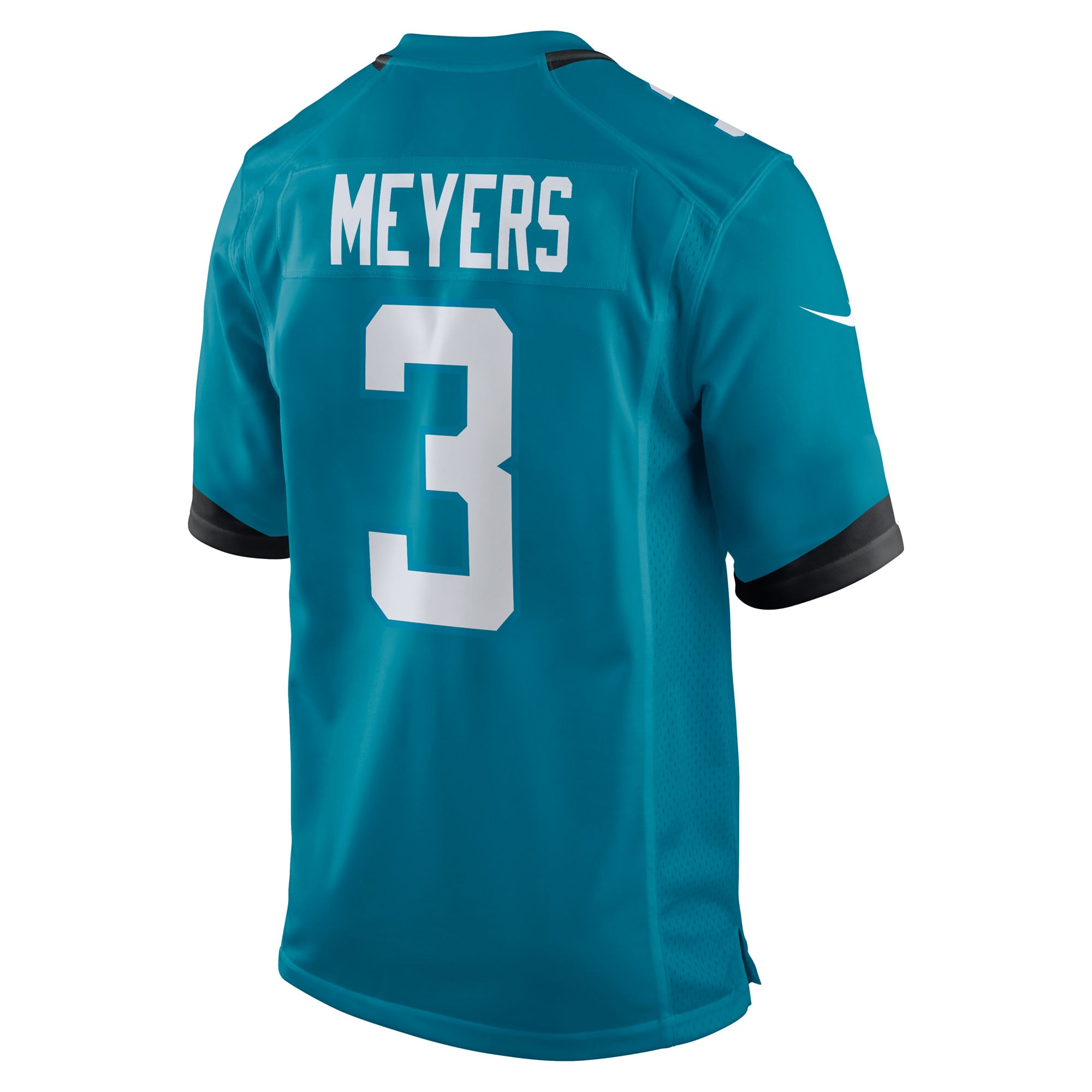 Jakobi Meyers Jacksonville Jaguars Game Jersey Teal NFL Football Fan Wear